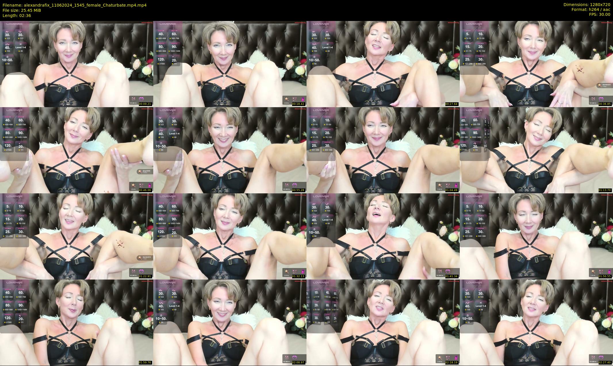 alexandrafix — 3 minute Chaturbate female cam show recording, 720p, Jun 11, 2024