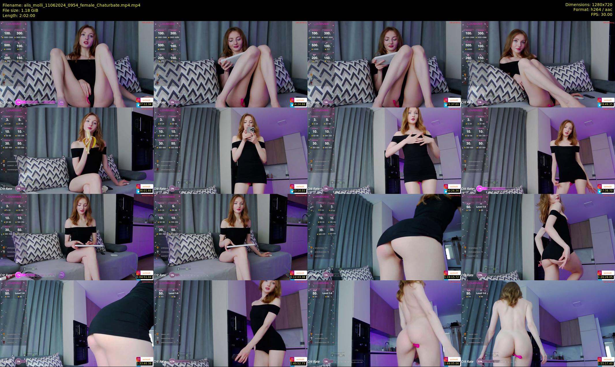 alis_molli — 122 minute Chaturbate female cam show recording, 720p, Jun 11, 2024