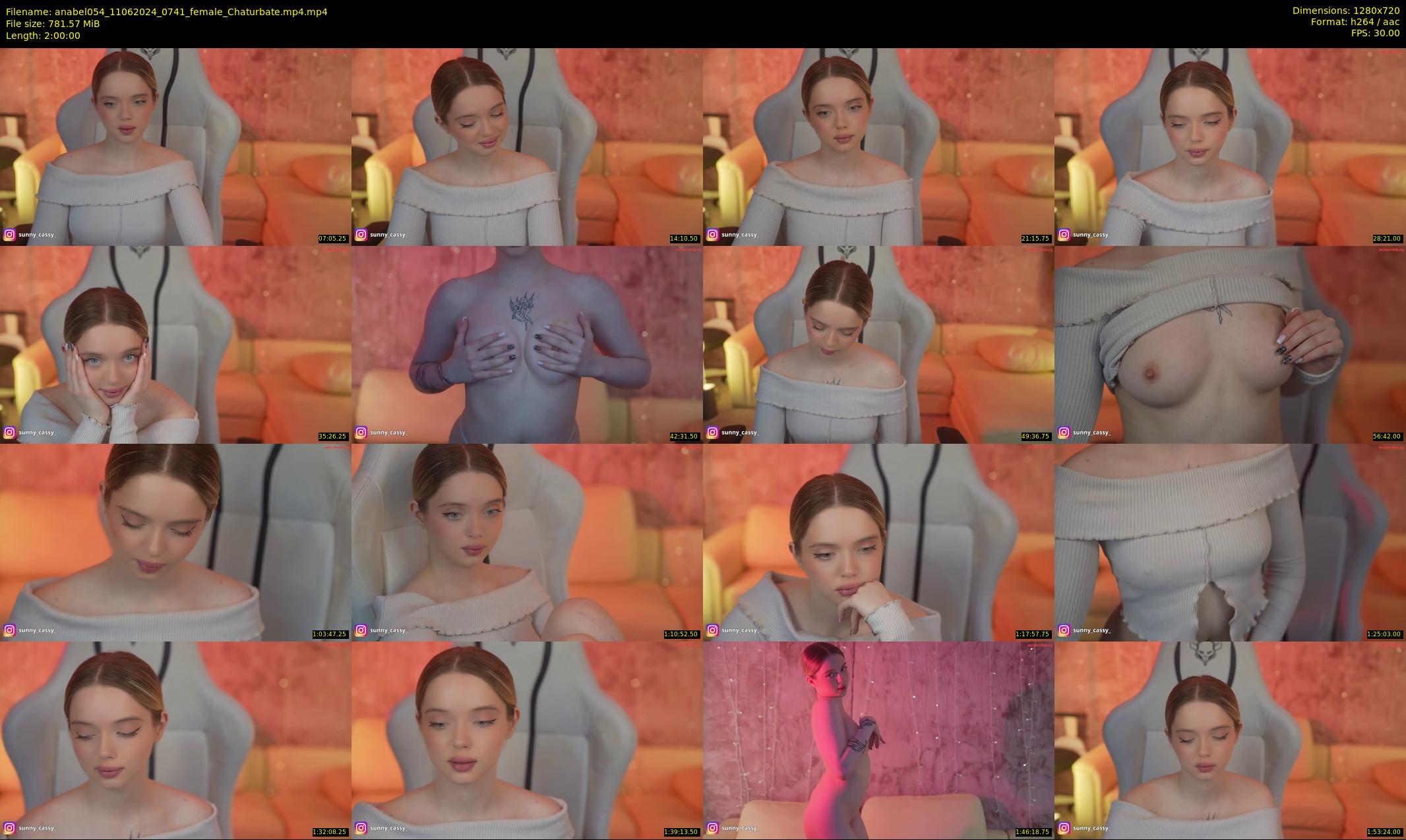 anabel054 — 120 minute Chaturbate female cam show recording, 720p, Jun 11, 2024