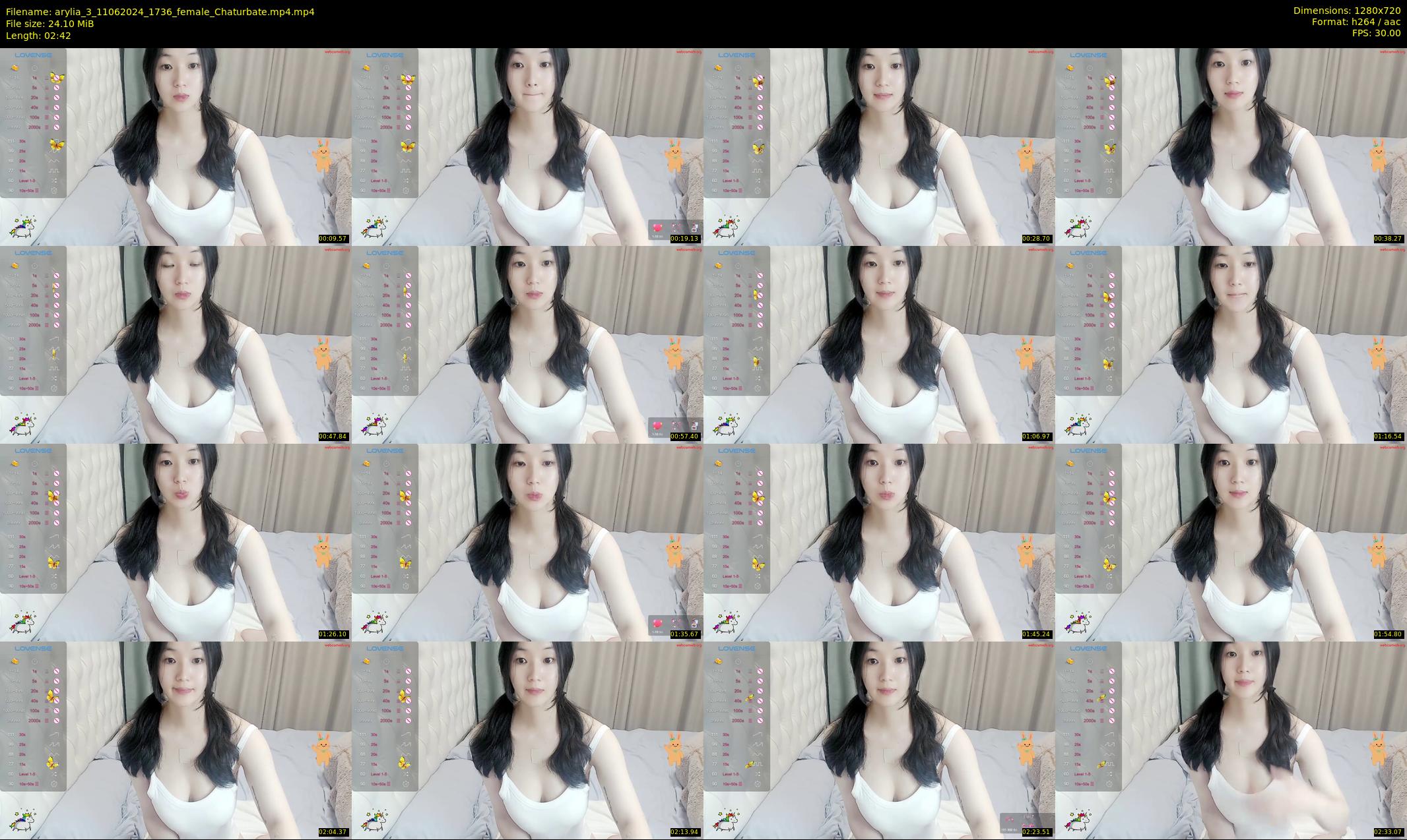 arylia_3 — 3 minute Chaturbate female cam show recording, 720p, Jun 11, 2024