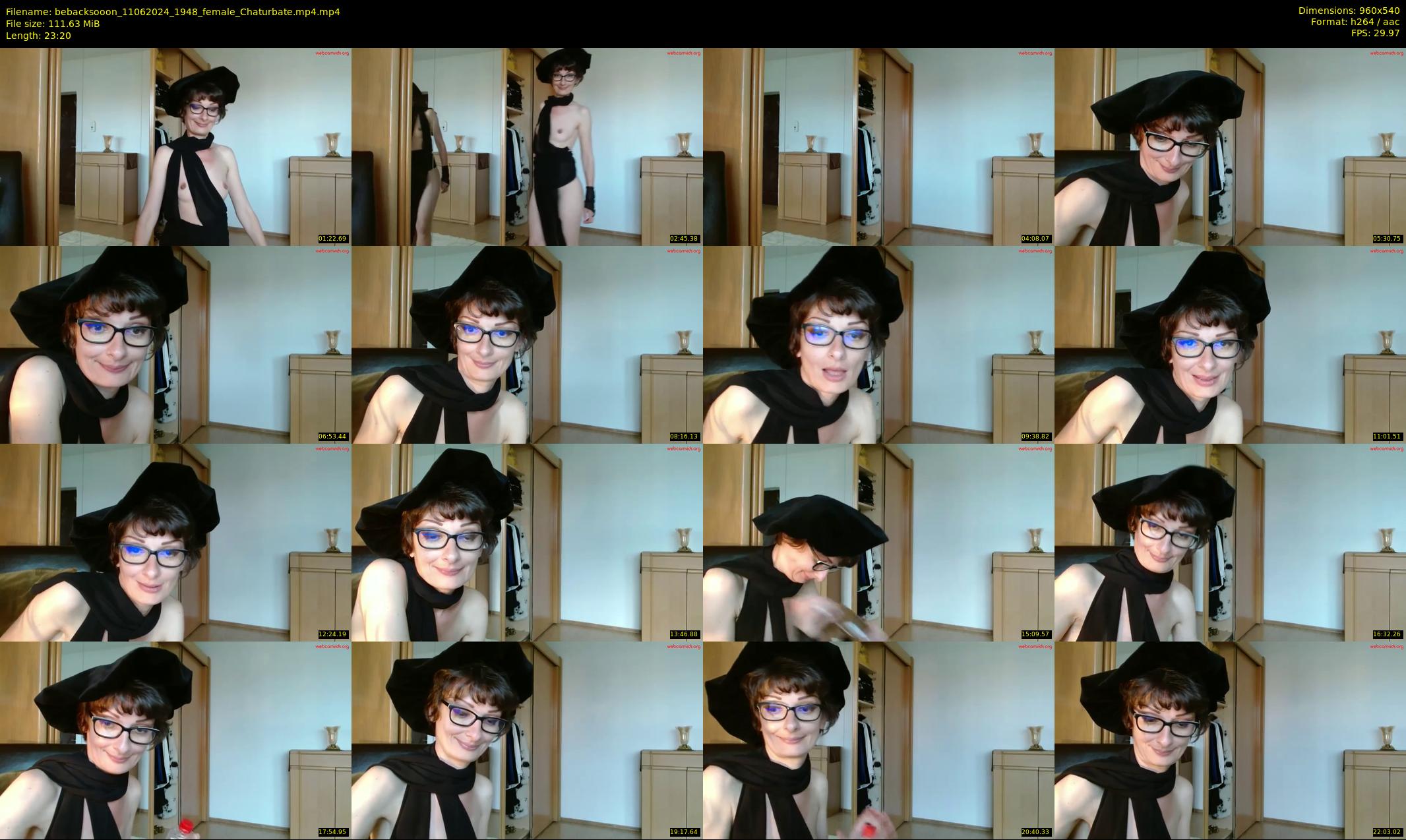 bebacksooon — 24 minute Chaturbate female cam show recording, 480p, Jun 11, 2024