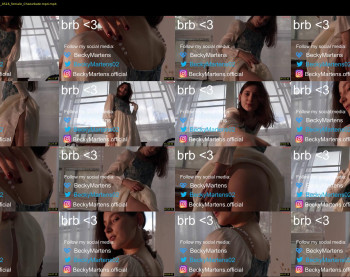 beckymartens — 5 minute Chaturbate female cam show recording, 720p, Jun 12, 2024