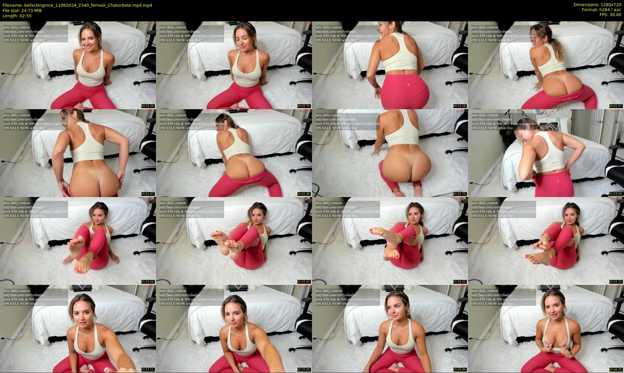 befxckingnice — 3 minute Chaturbate female cam show recording, 720p, Jun 11, 2024