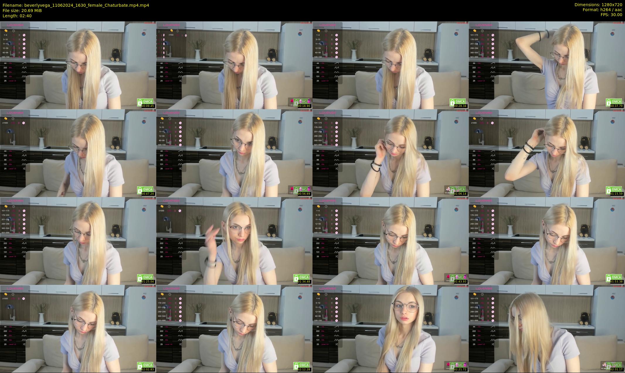 beverlyvega — 3 minute Chaturbate couple cam show recording, 720p, Jun 11, 2024