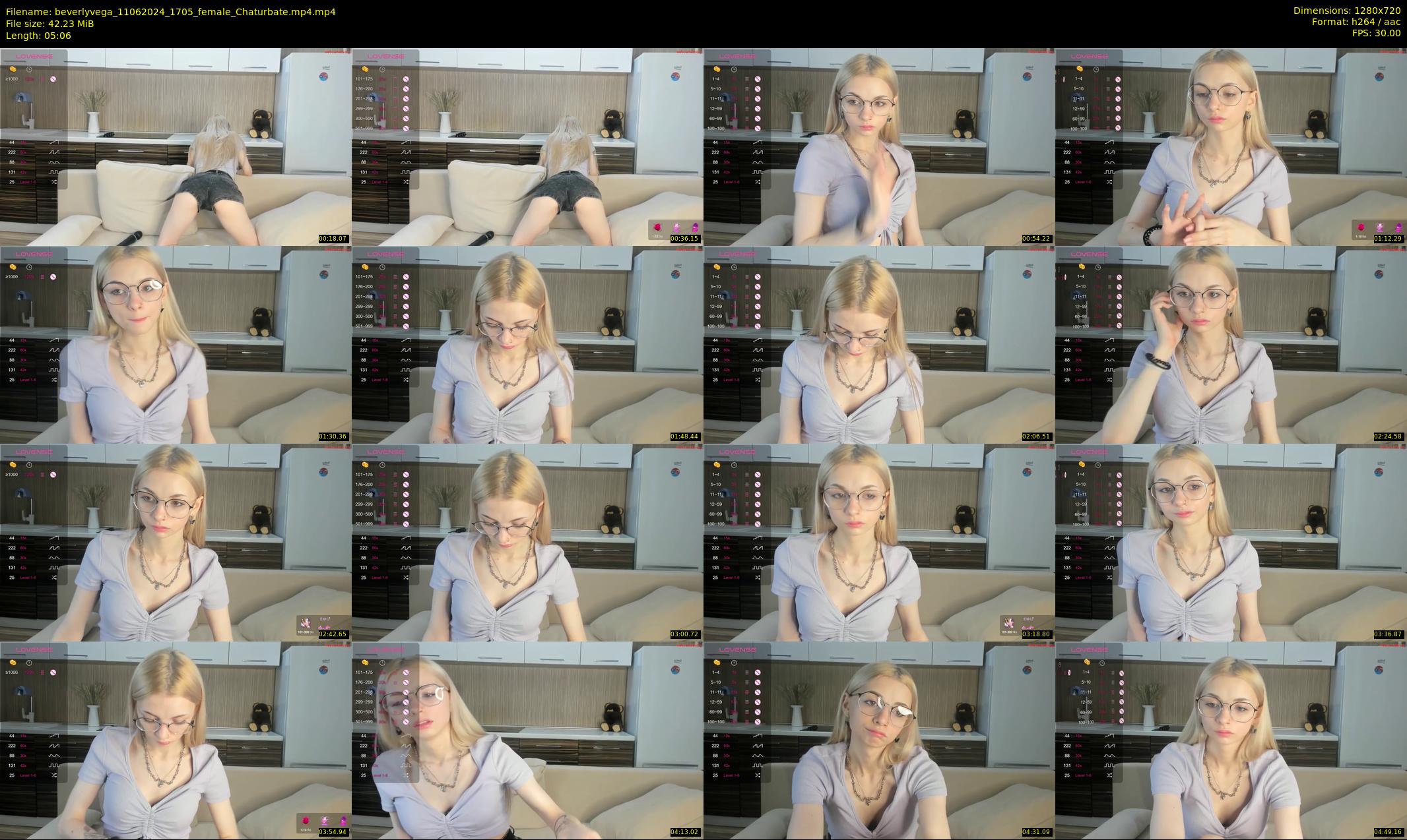 beverlyvega — 6 minute Chaturbate couple cam show recording, 720p, Jun 11, 2024