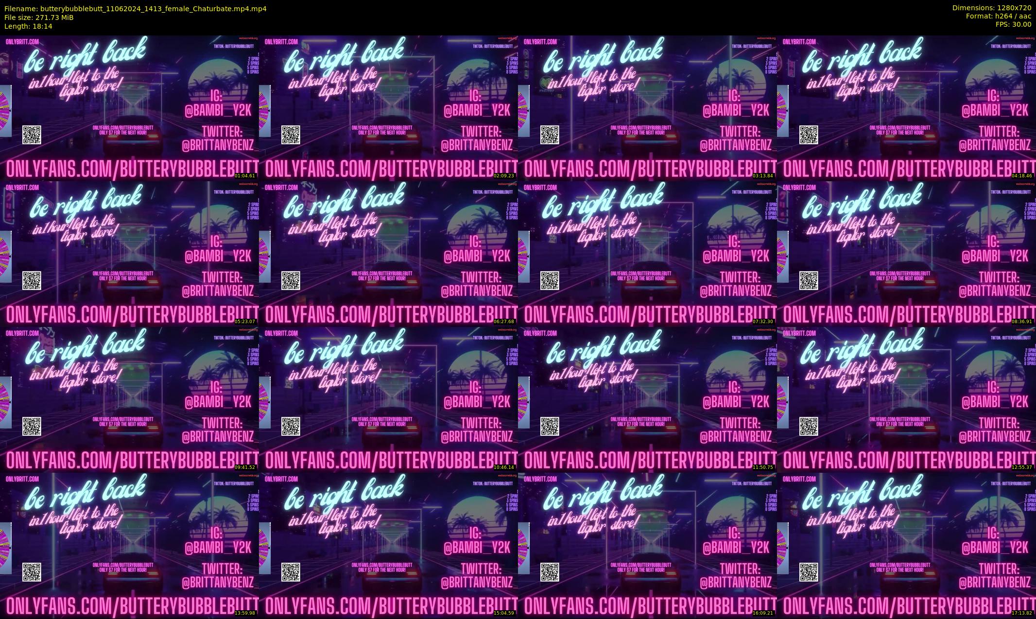butterybubblebutt — 19 minute Chaturbate couple cam show recording, 720p, Jun 11, 2024