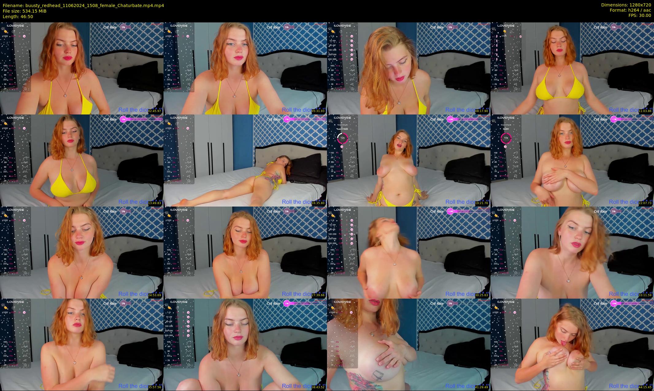 buusty_redhead — 47 minute Chaturbate female cam show recording, 720p, Jun 11, 2024
