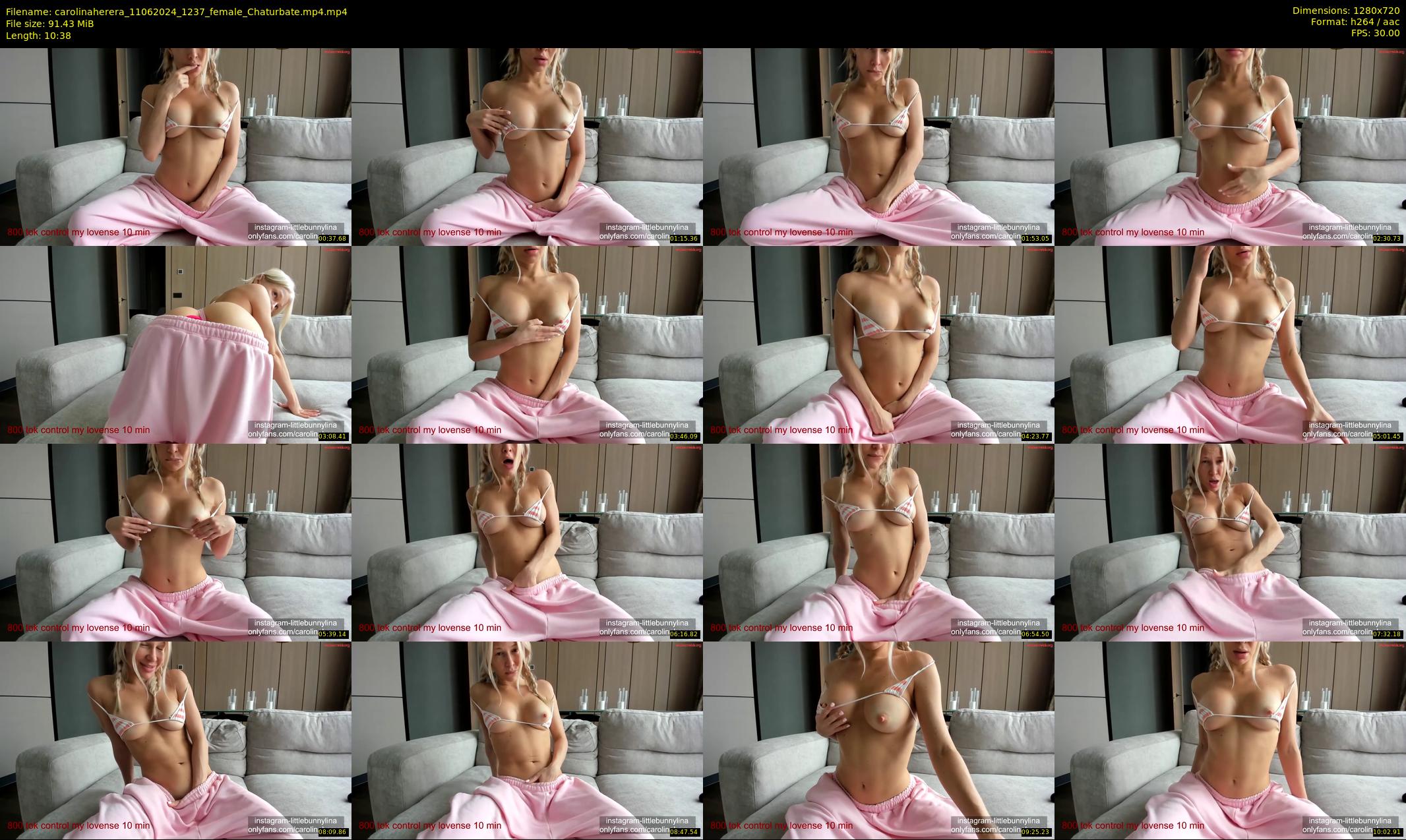 carolinaherera — 11 minute Chaturbate female cam show recording, 720p, Jun 11, 2024