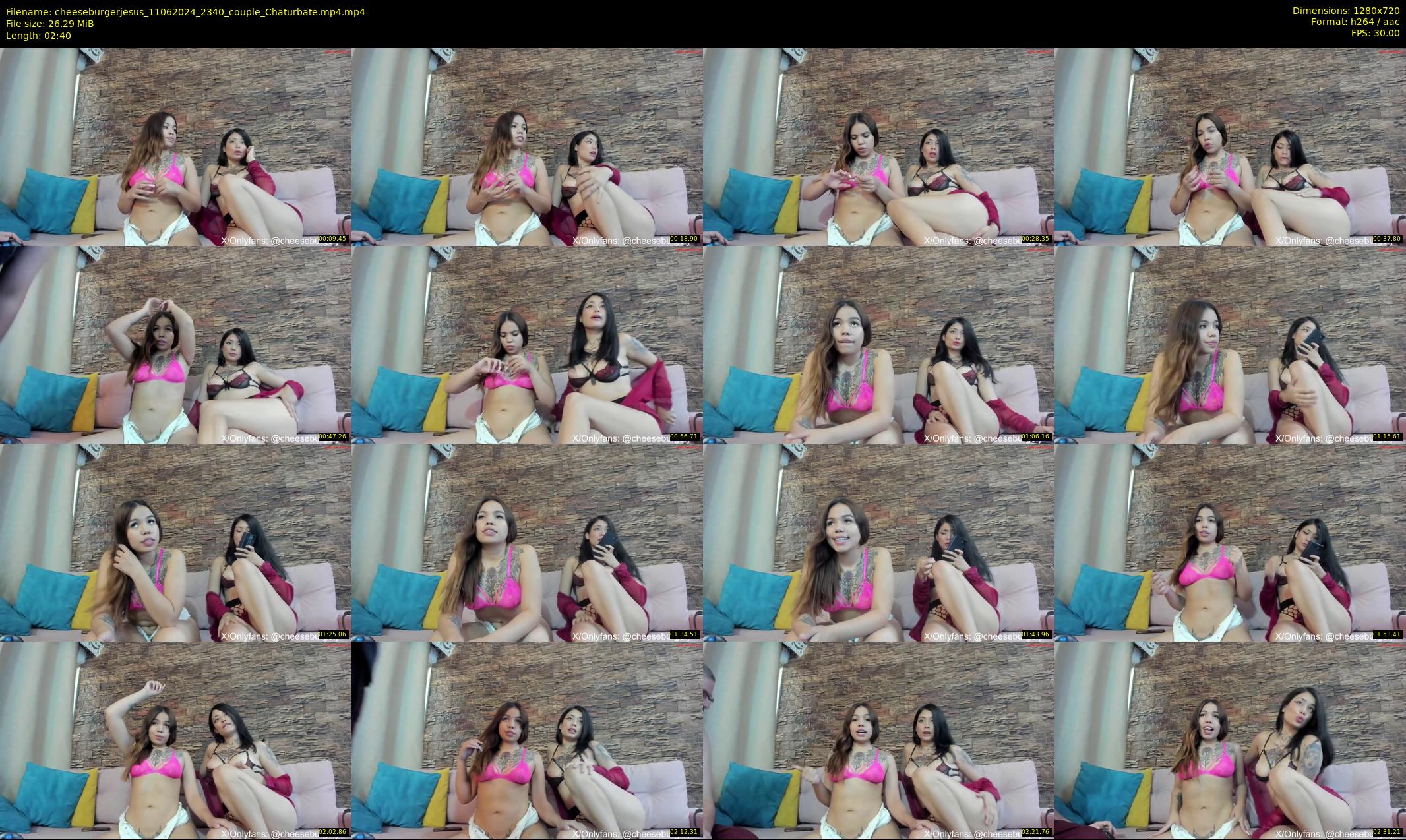 cheeseburgerjesus — 3 minute Chaturbate couple cam show recording, 720p, Jun 11, 2024