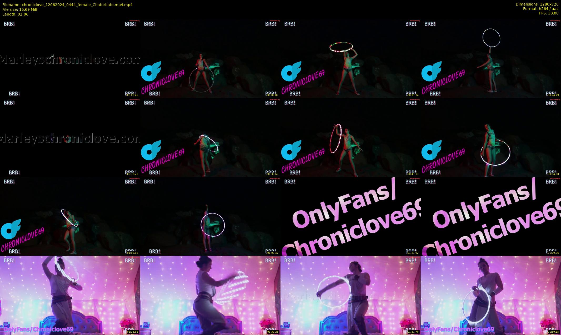 chroniclove — 3 minute Chaturbate female cam show recording, 720p, Jun 12, 2024