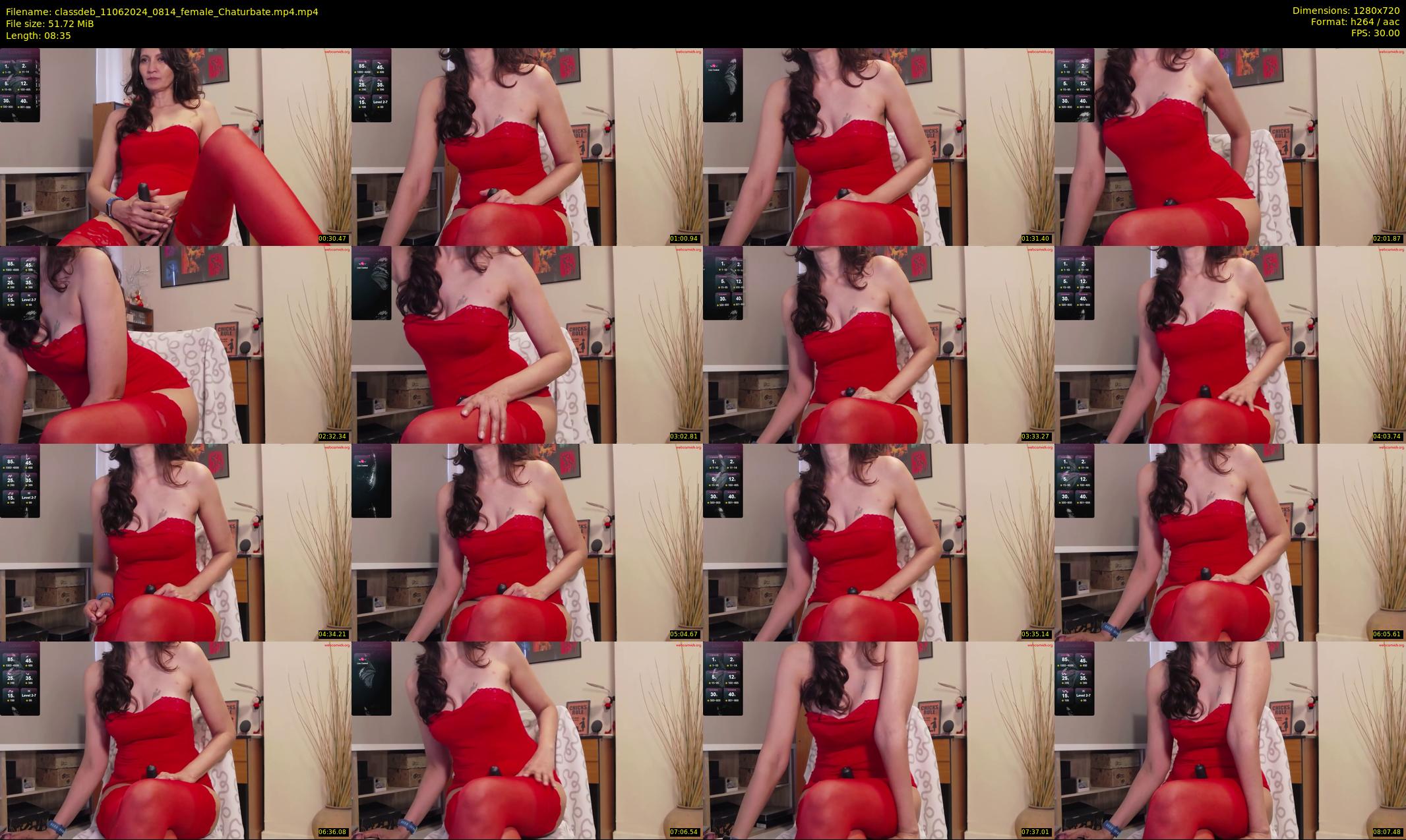 classdeb — 9 minute Chaturbate female cam show recording, 720p, Jun 11, 2024