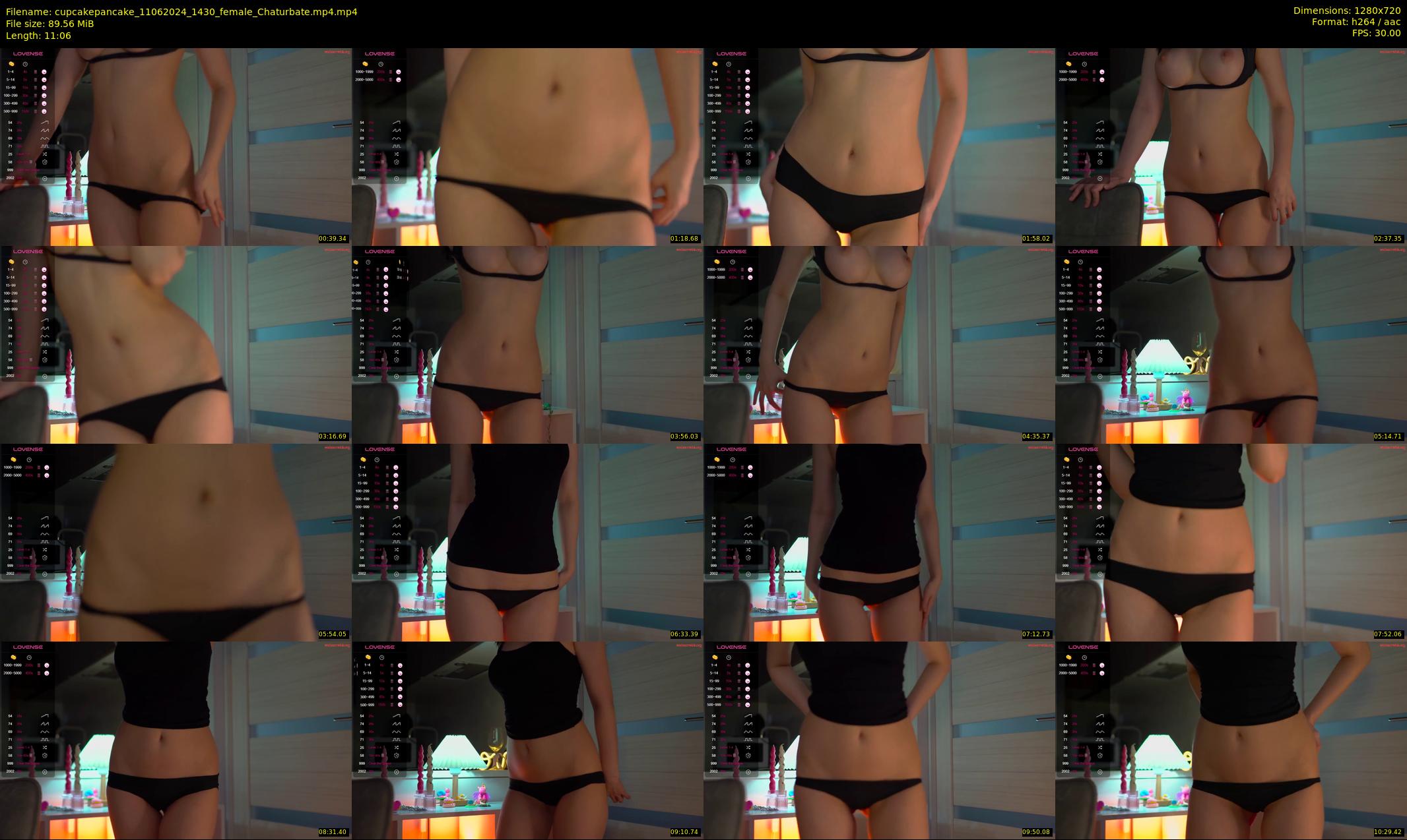 cupcakepancake — 12 minute Chaturbate female cam show recording, 720p, Jun 11, 2024