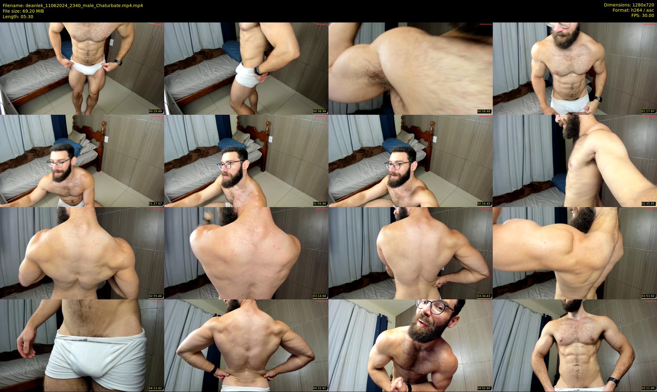 deanlek — 6 minute Chaturbate male cam show recording, 720p, Jun 11, 2024