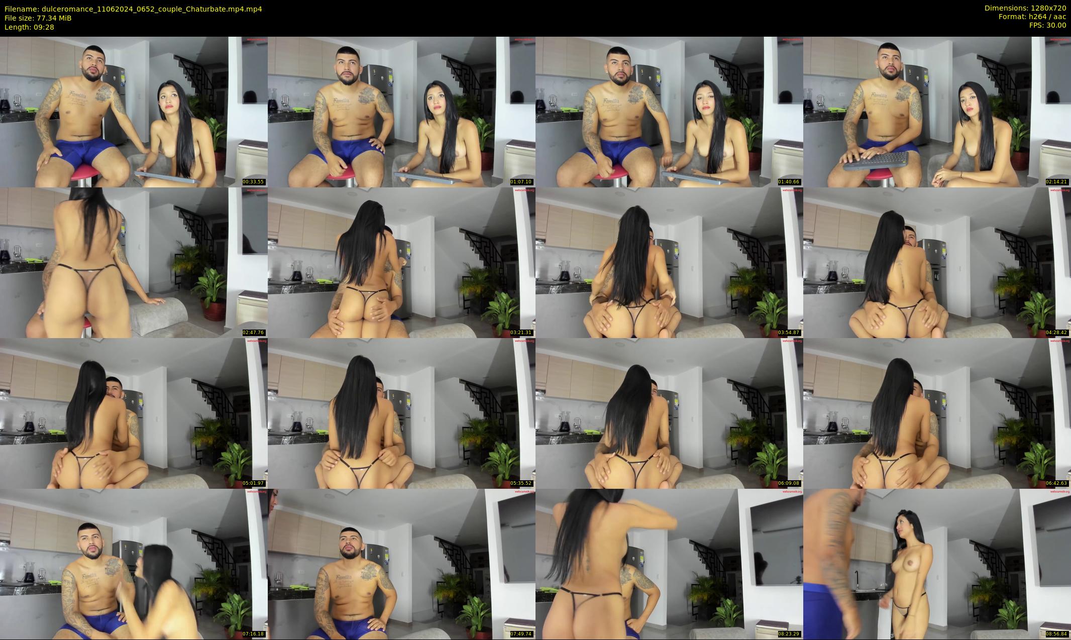 dulceromance — 10 minute Chaturbate couple cam show recording, 720p, Jun 11, 2024