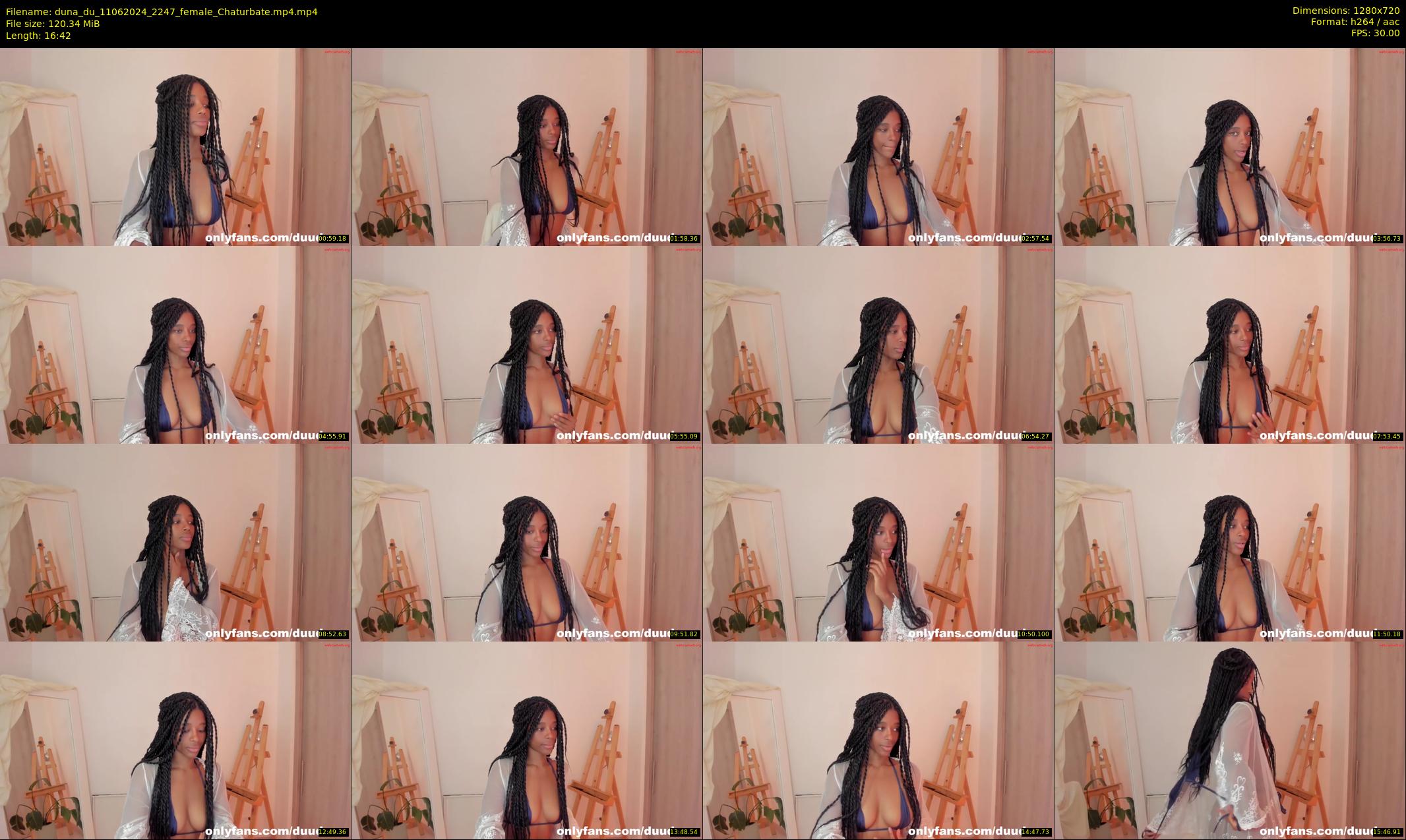 duna_du — 17 minute Chaturbate female cam show recording, 720p, Jun 11, 2024