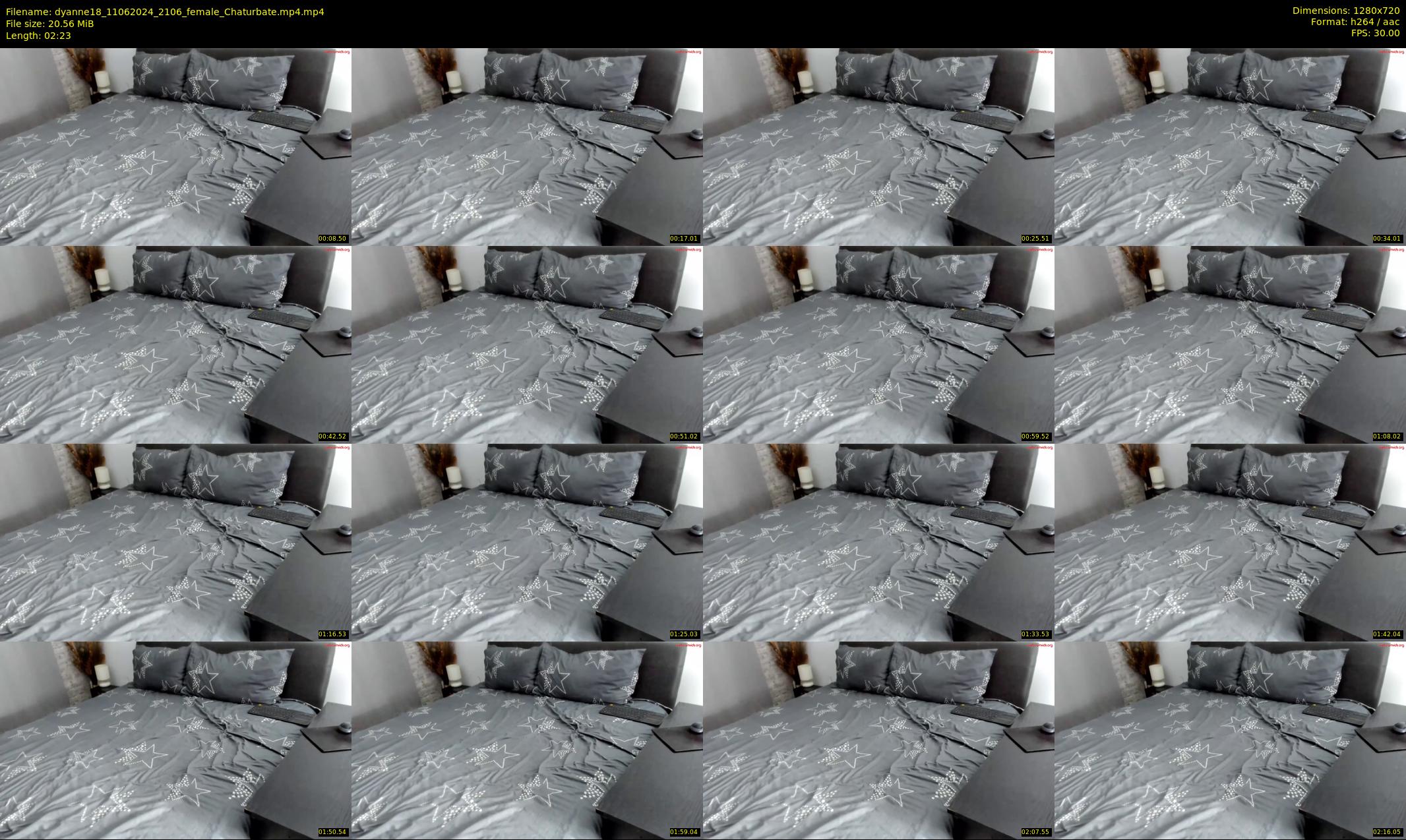 dyanne18 — 3 minute Chaturbate female cam show recording, 720p, Jun 11, 2024