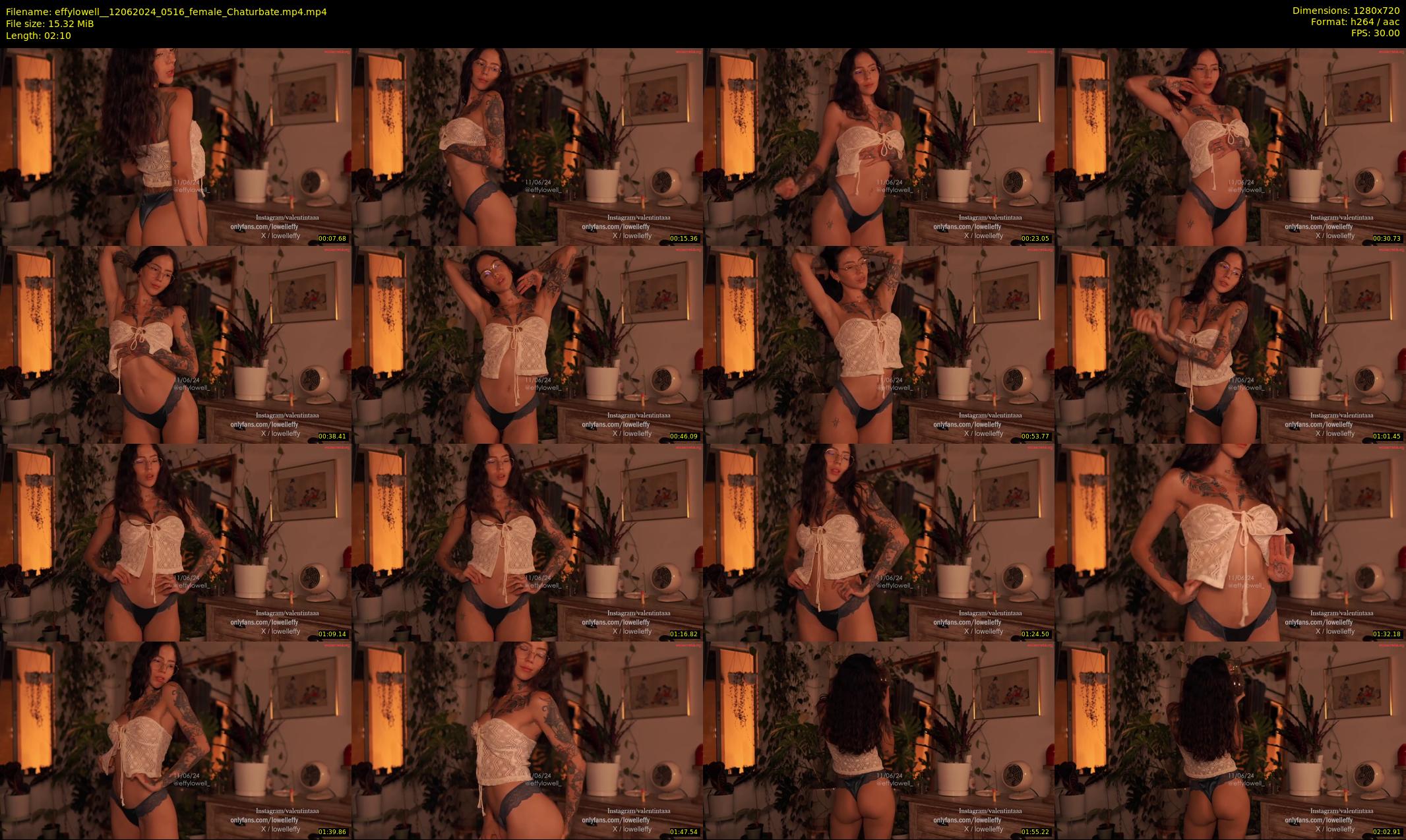 effylowell_ — 3 minute Chaturbate female cam show recording, 720p, Jun 12, 2024