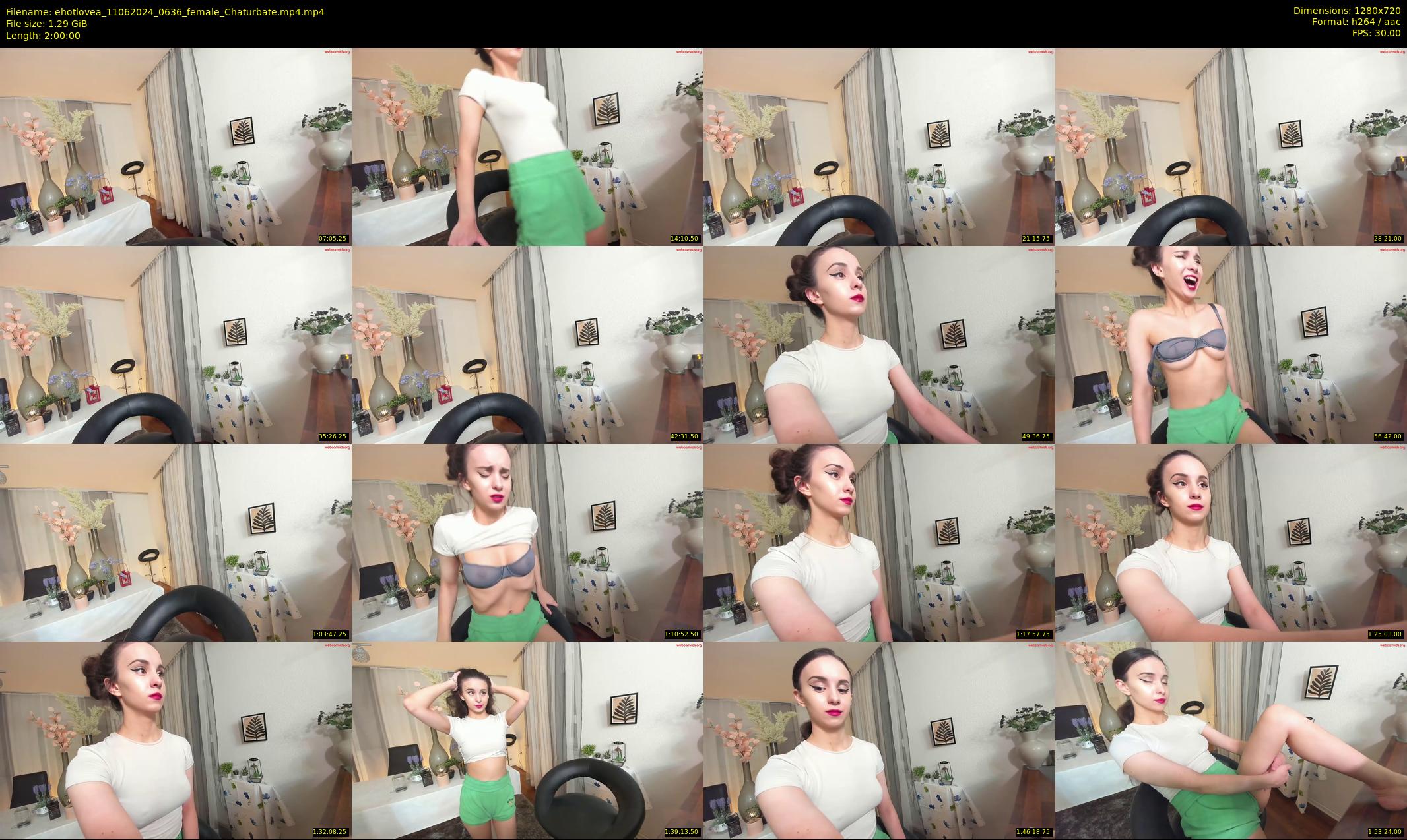 ehotlovea — 120 minute Chaturbate female cam show recording, 720p, Jun 11, 2024