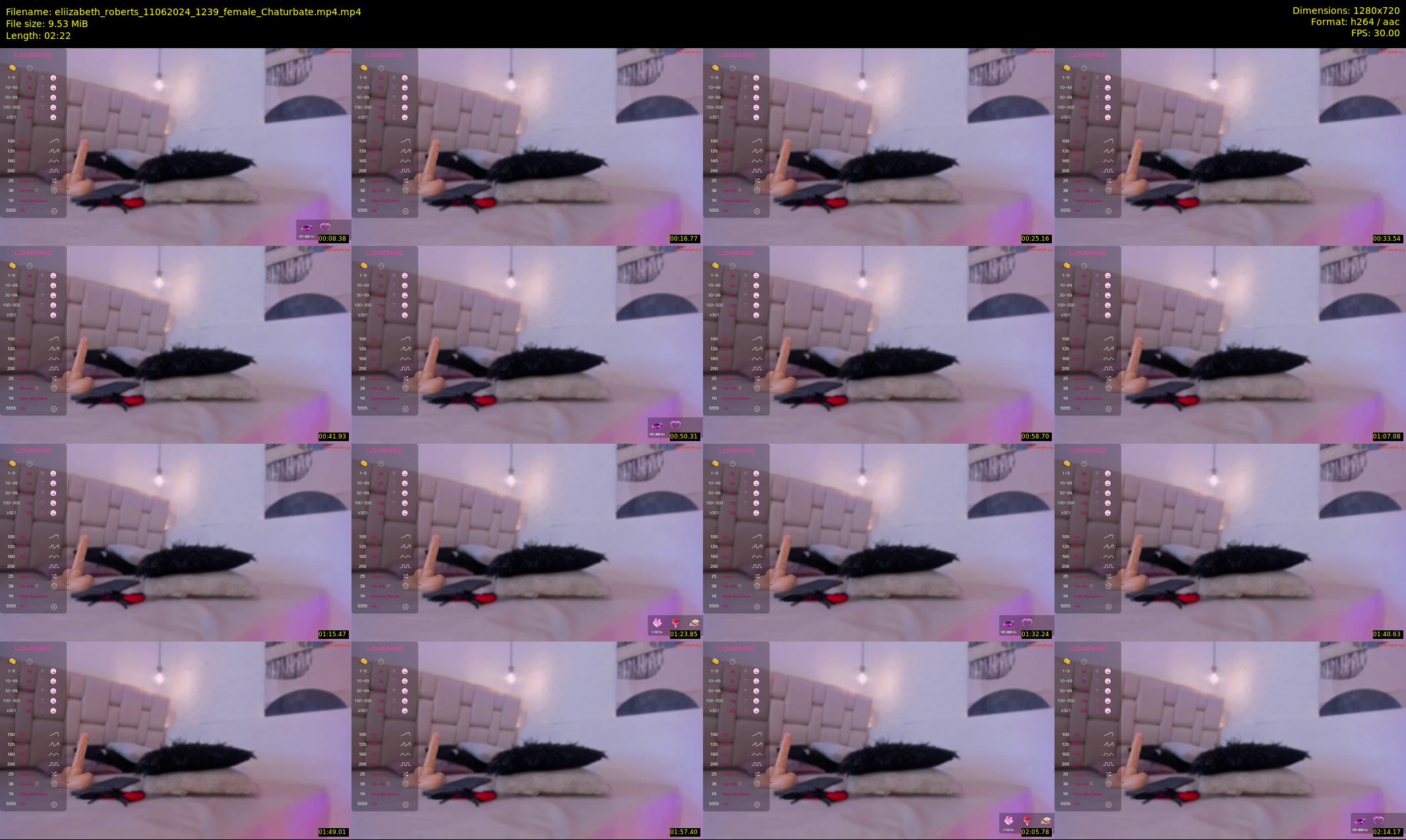 eliizabeth_roberts — 3 minute Chaturbate female cam show recording, 720p, Jun 11, 2024