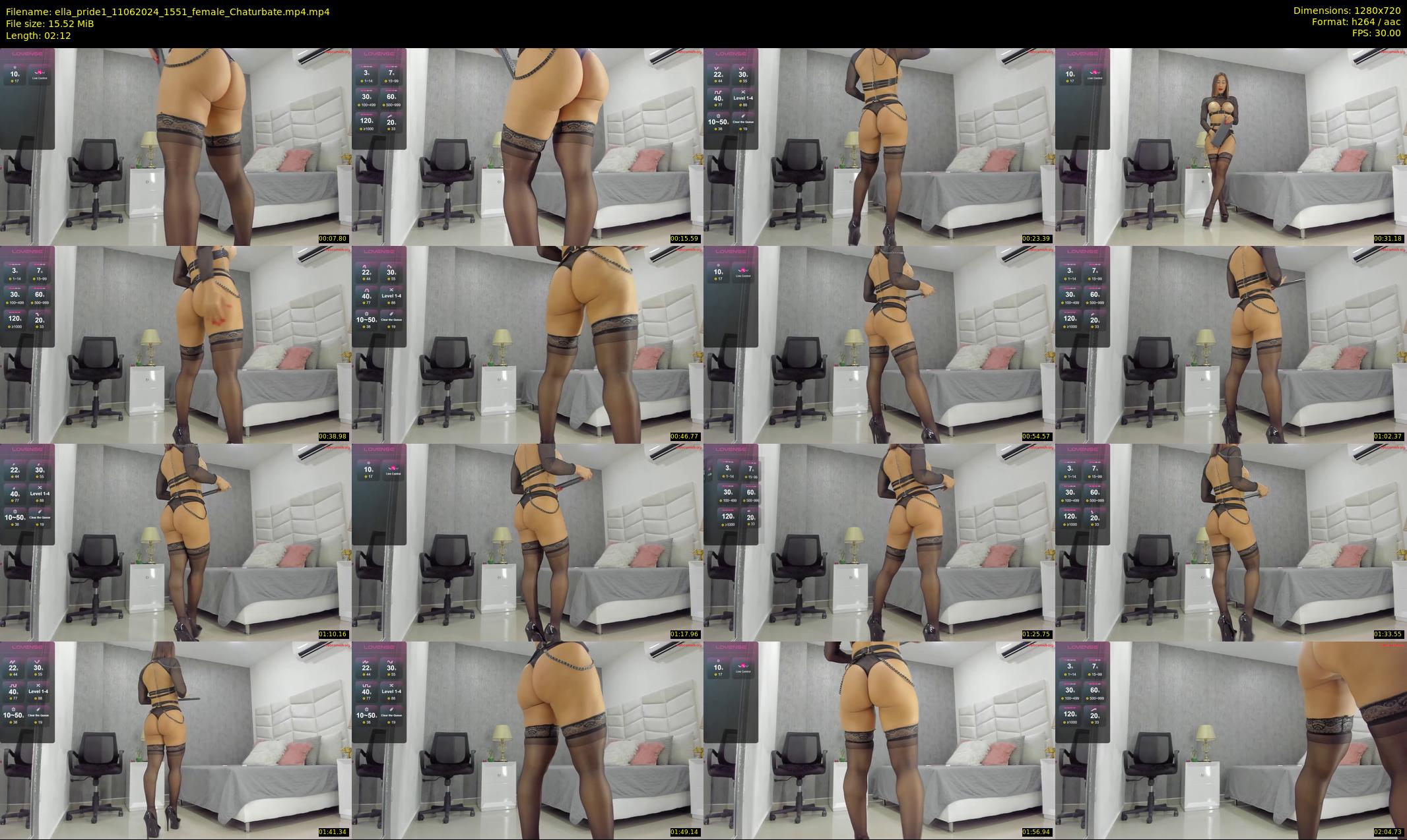 ella_pride1 — 3 minute Chaturbate female cam show recording, 720p, Jun 11, 2024