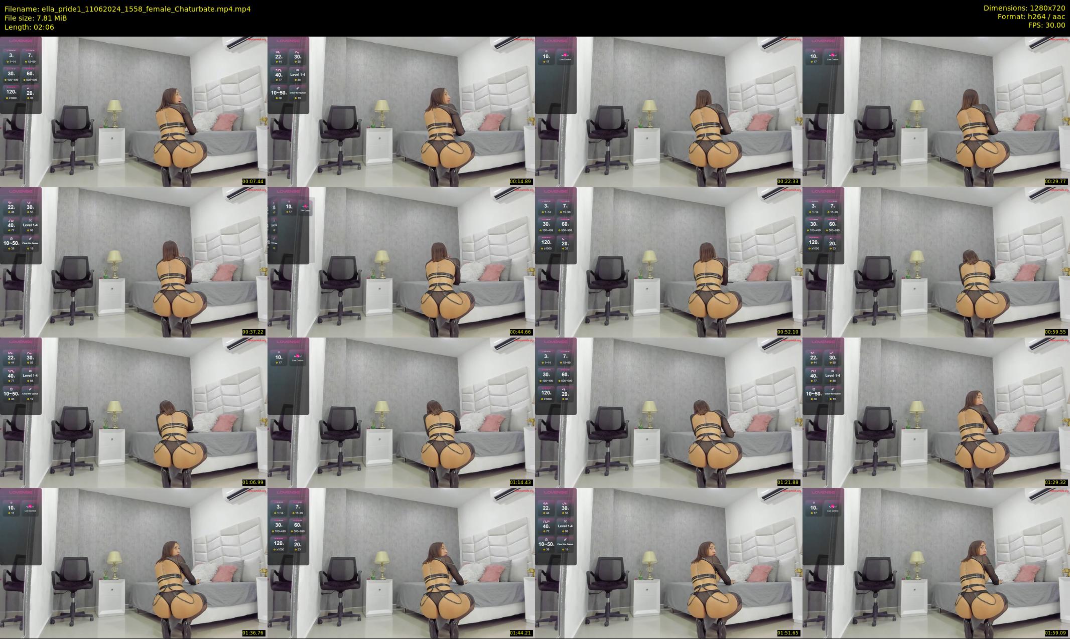 ella_pride1 — 3 minute Chaturbate female cam show recording, 720p, Jun 11, 2024