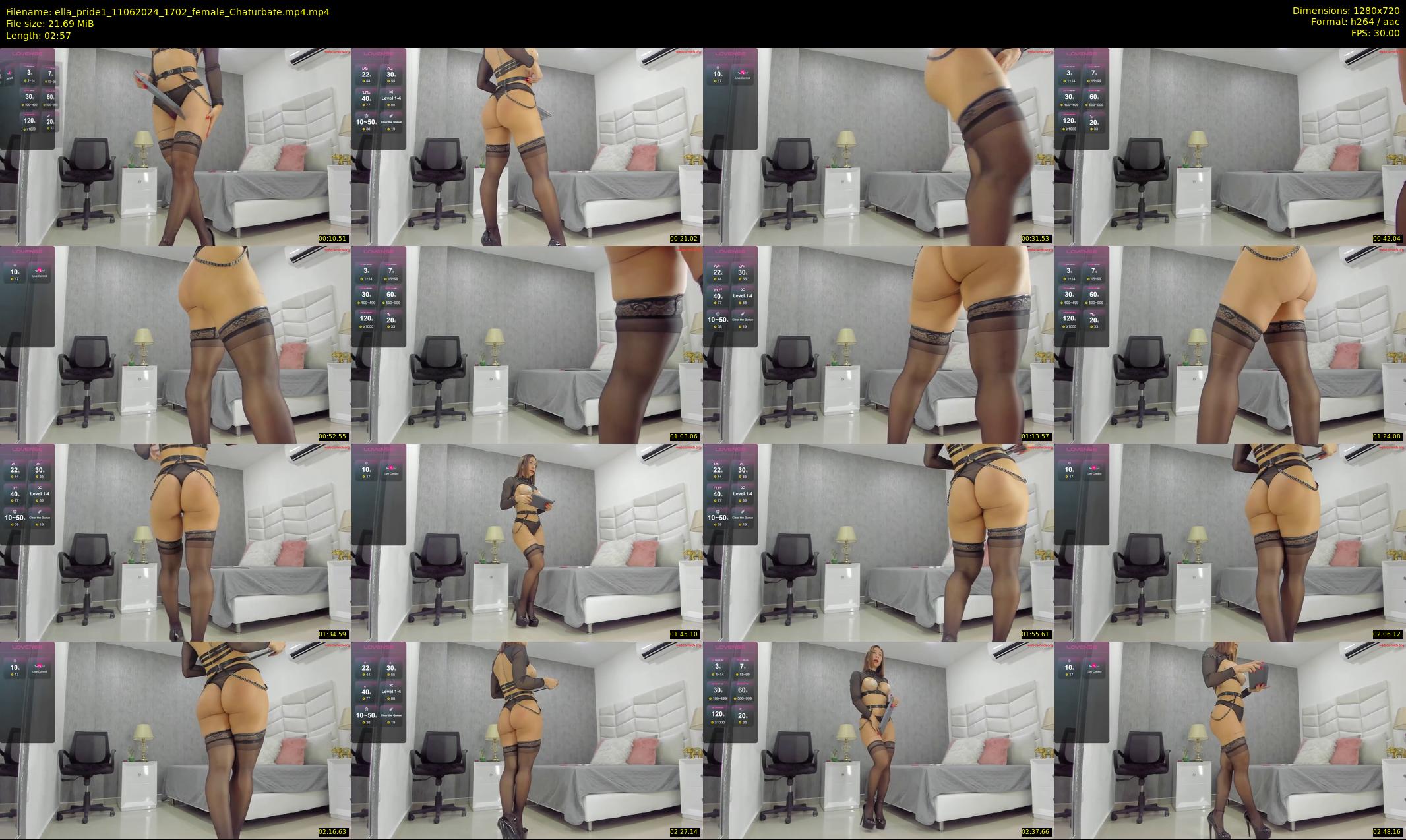 ella_pride1 — 3 minute Chaturbate female cam show recording, 720p, Jun 11, 2024