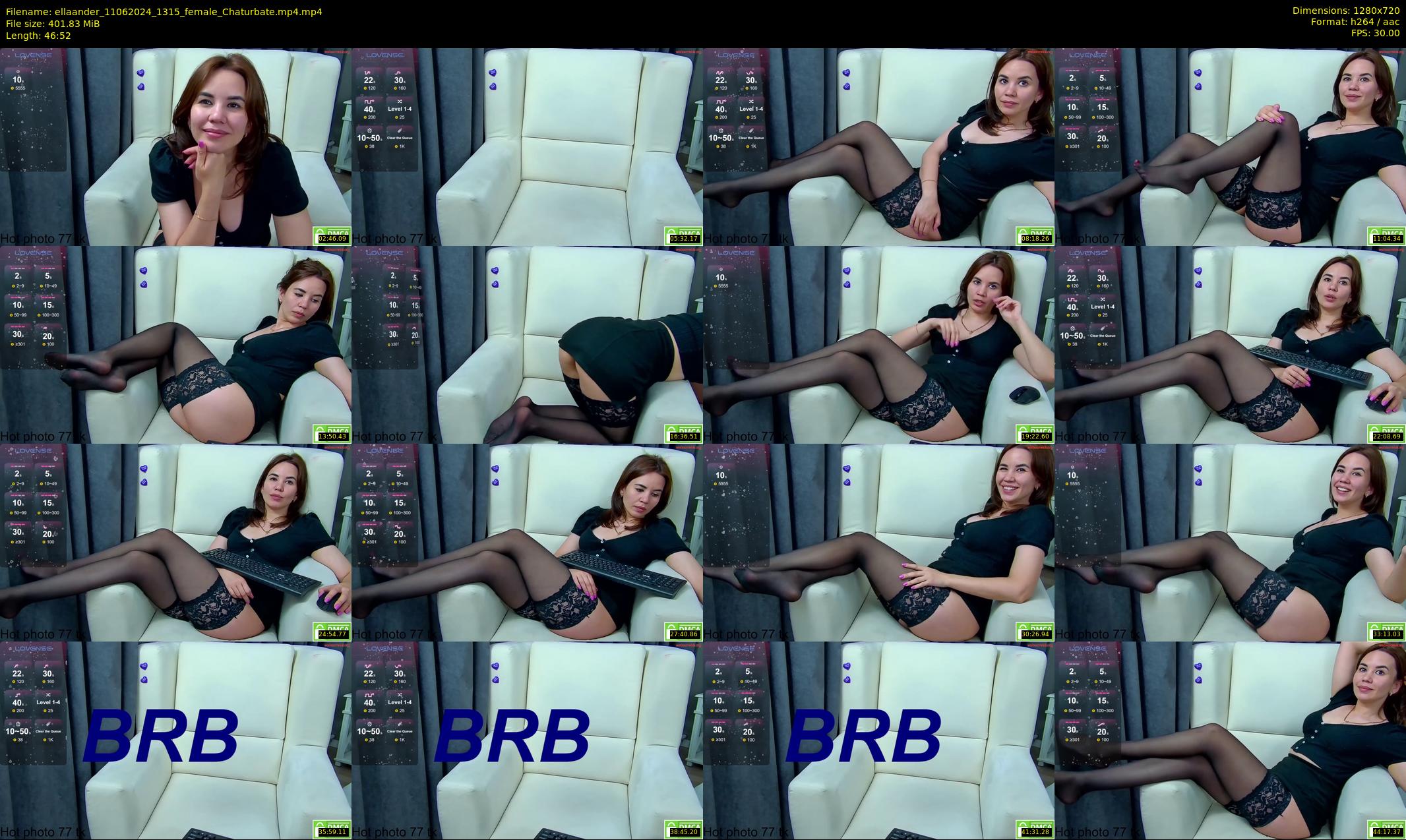 ellaander — 47 minute Chaturbate female cam show recording, 720p, Jun 11, 2024