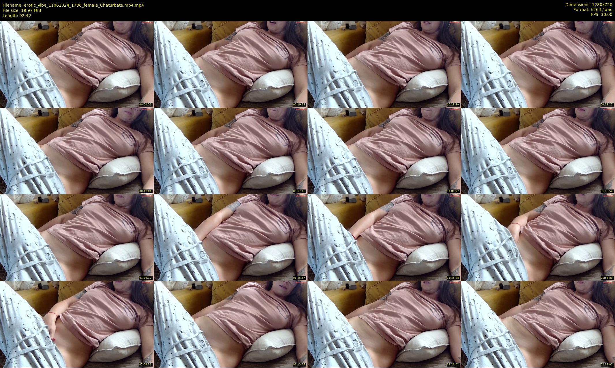erotic_vibe — 3 minute Chaturbate female cam show recording, 720p, Jun 11, 2024