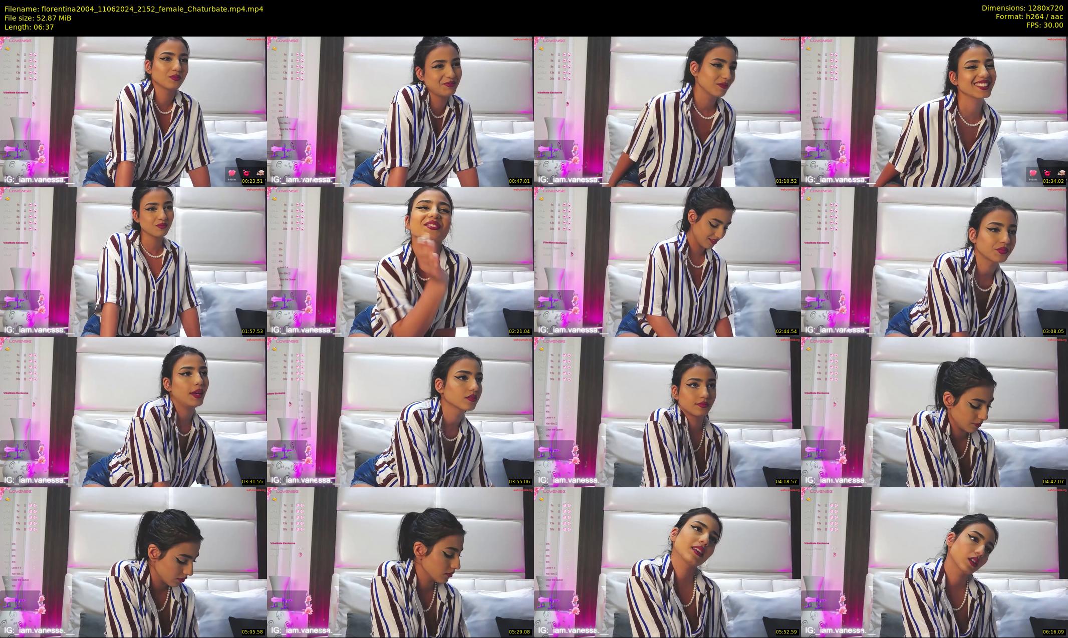 florentina2004 — 7 minute Chaturbate female cam show recording, 720p, Jun 11, 2024