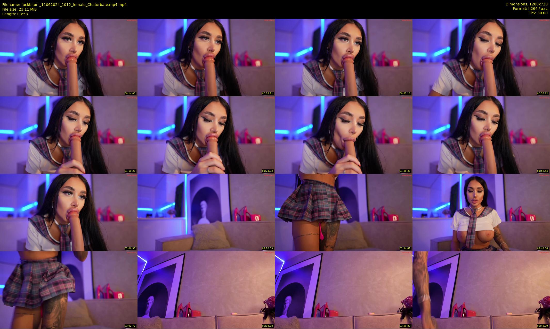 fuckbitoni — 4 minute Chaturbate couple cam show recording, 720p, Jun 11, 2024