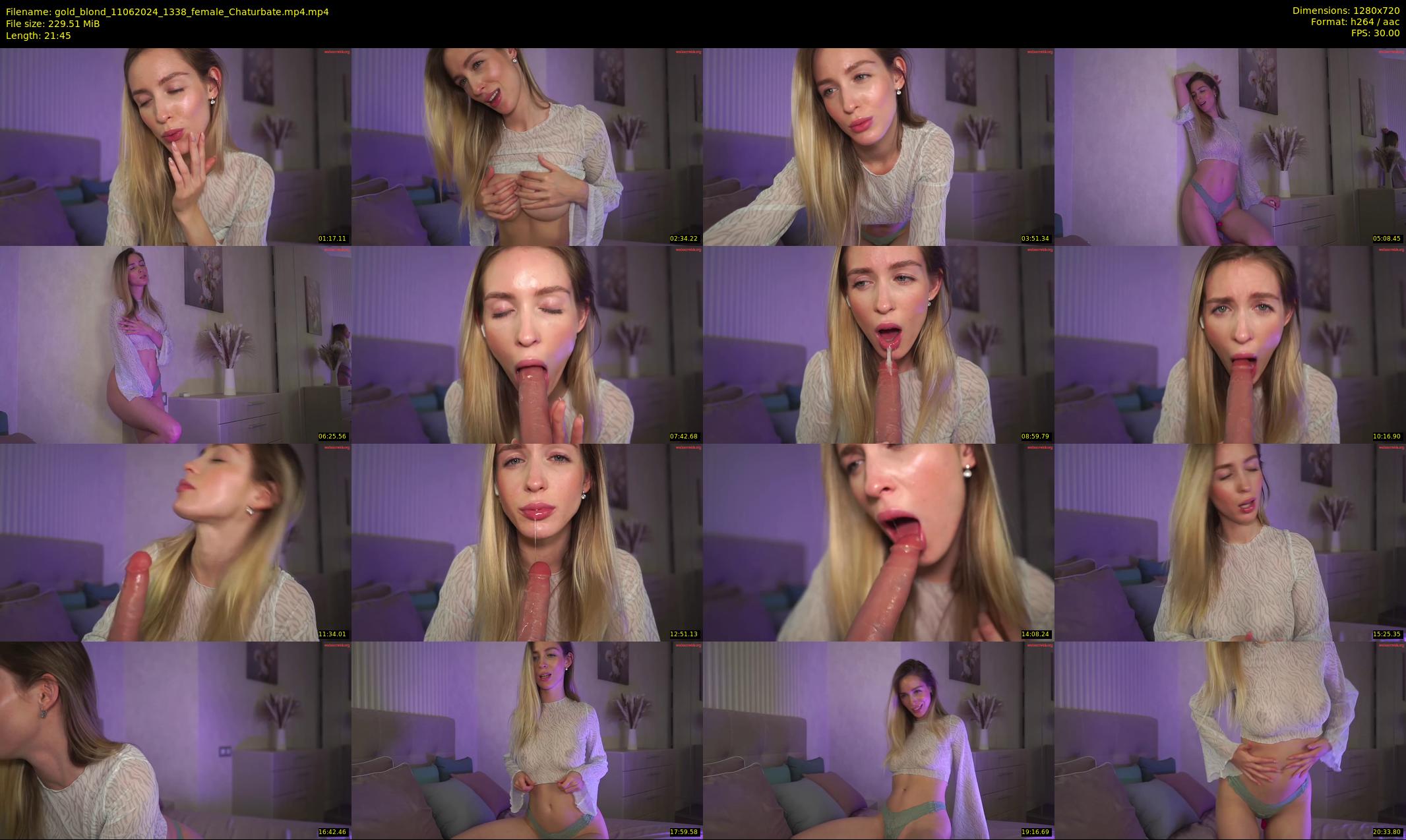 gold_blond — 22 minute Chaturbate female cam show recording, 720p, Jun 11, 2024
