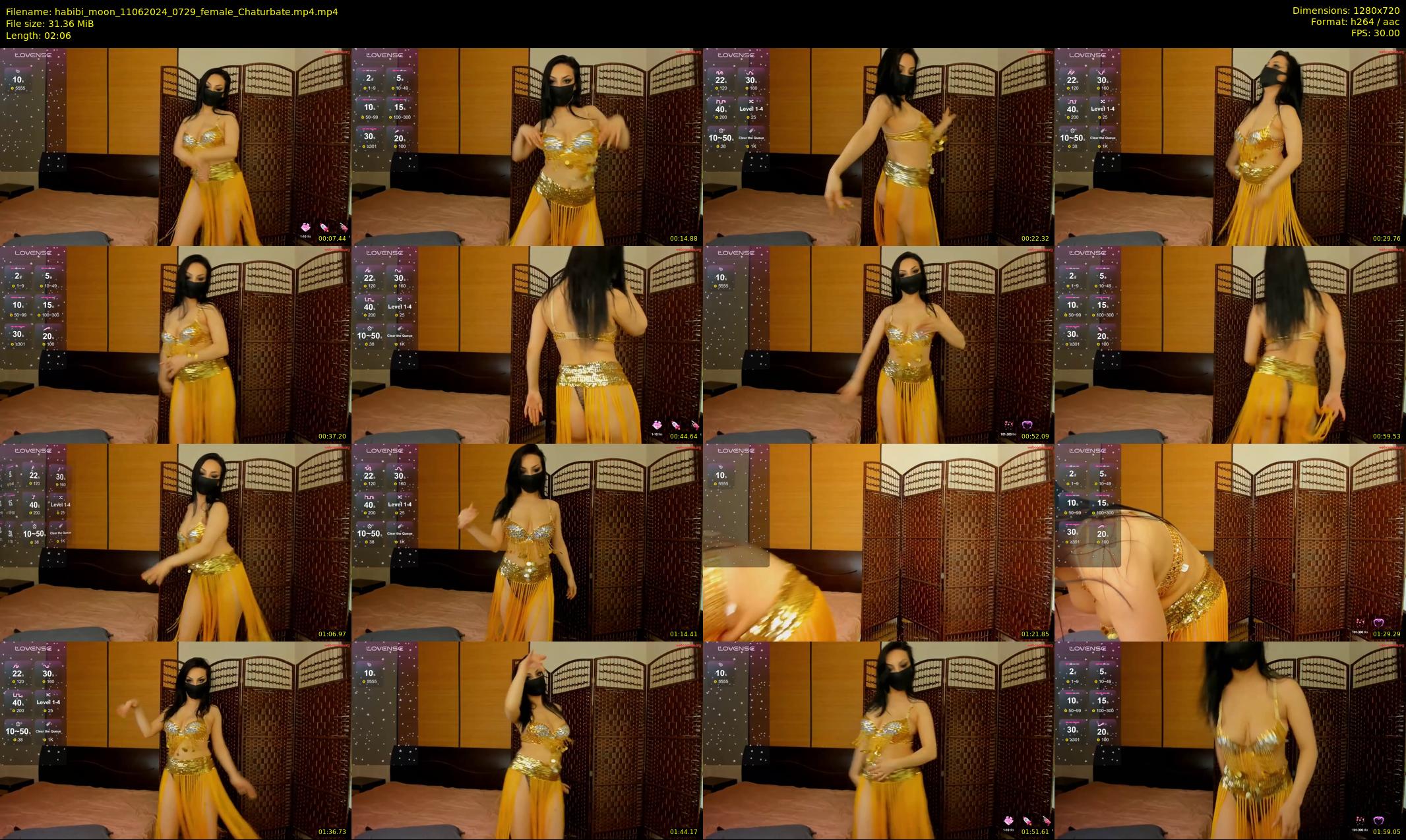 habibi_moon — 3 minute Chaturbate female cam show recording, 720p, Jun 11, 2024