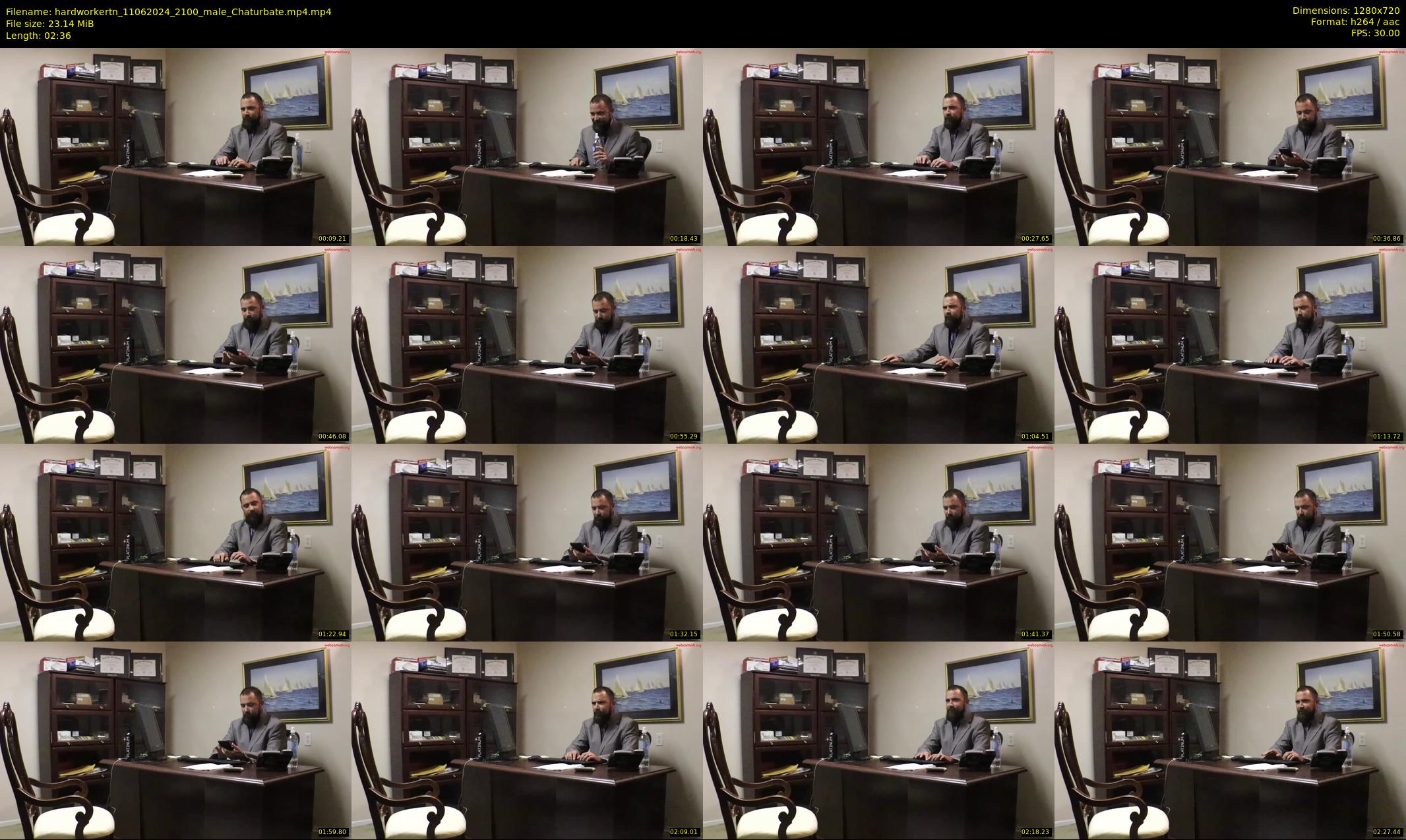 hardworkertn — 3 minute Chaturbate male cam show recording, 720p, Jun 11, 2024