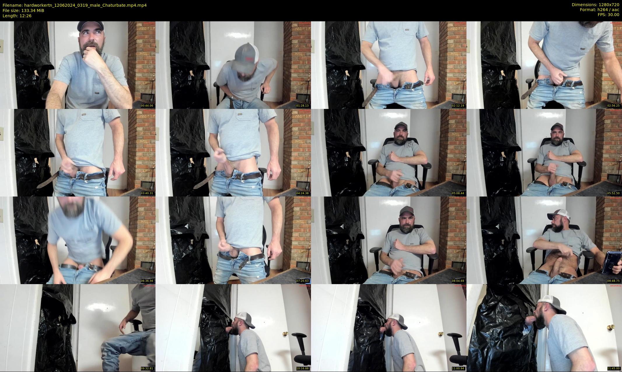 hardworkertn — 13 minute Chaturbate male cam show recording, 720p, Jun 12, 2024