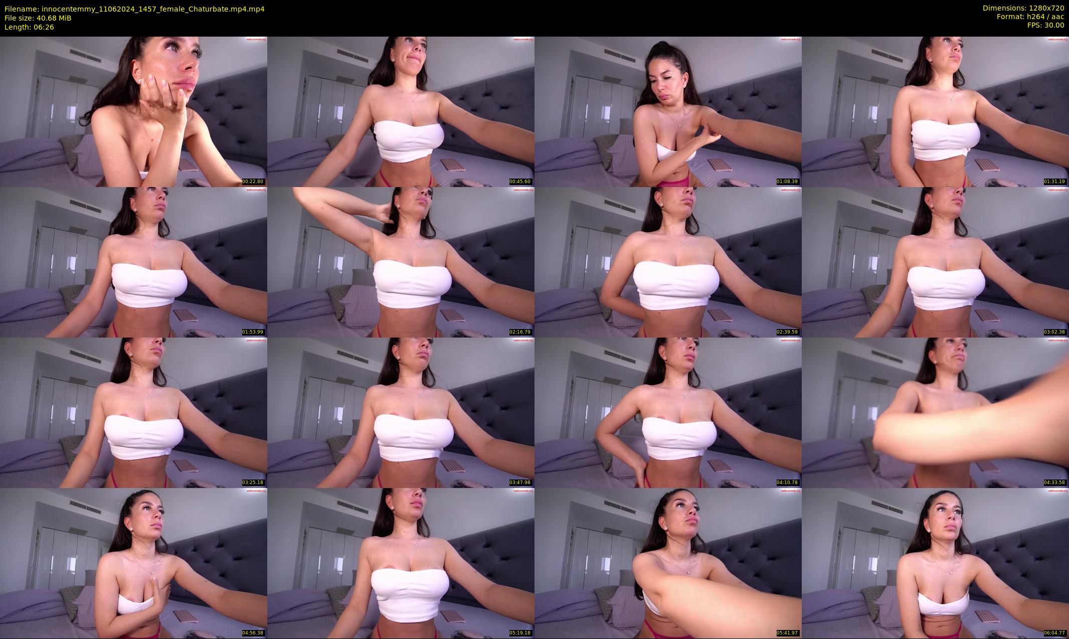innocentemmy — 7 minute Chaturbate female cam show recording, 720p, Jun 11, 2024