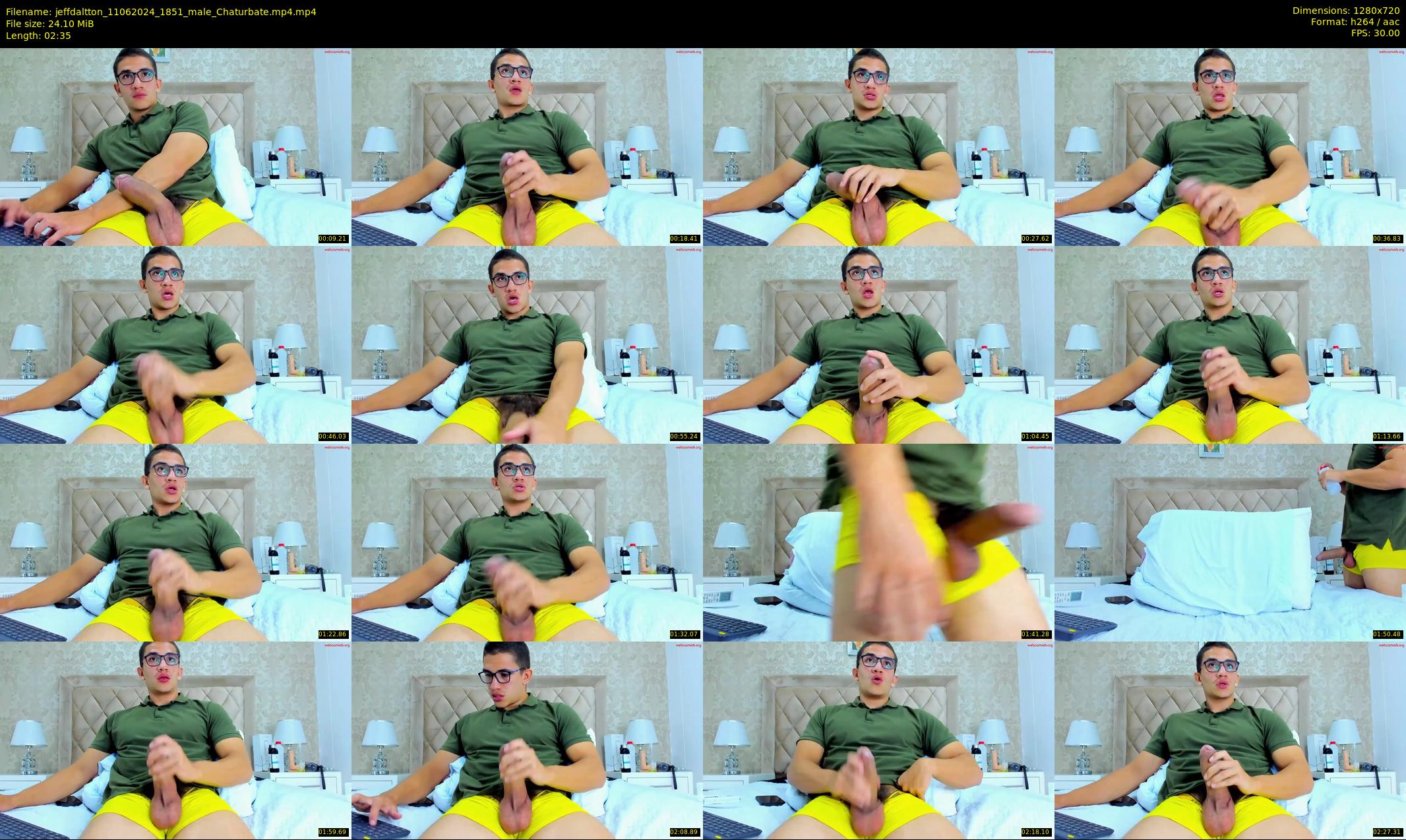 jeffdaltton — 3 minute Chaturbate male cam show recording, 720p, Jun 11, 2024