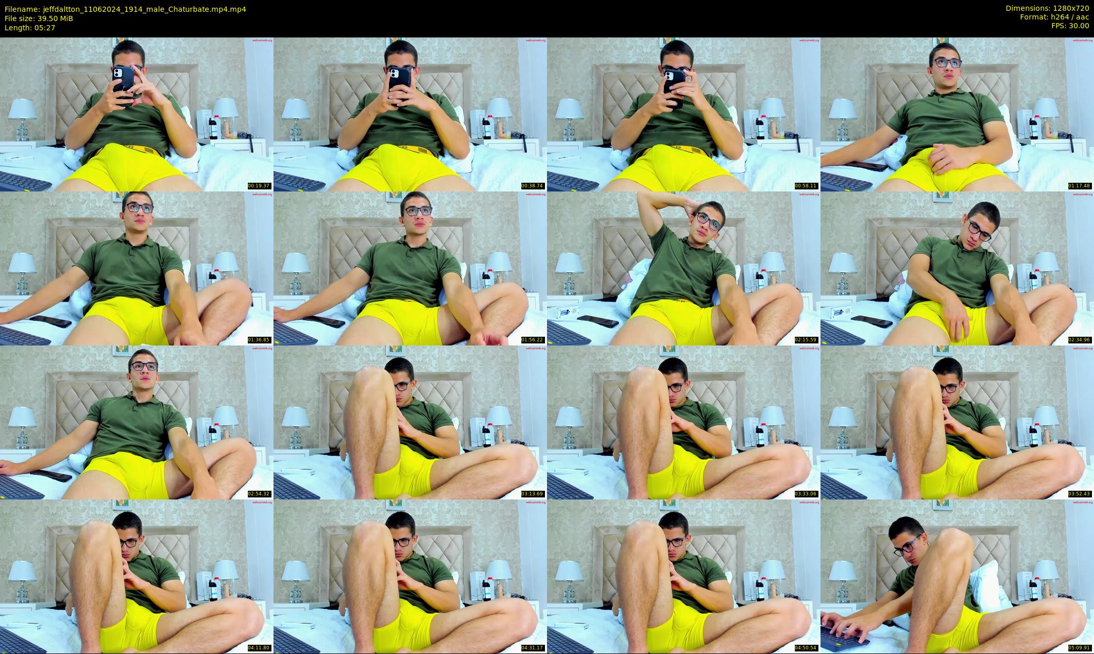 jeffdaltton — 6 minute Chaturbate male cam show recording, 720p, Jun 11, 2024