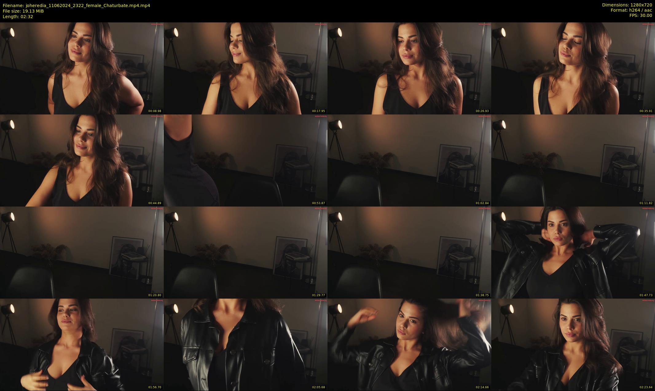 joheredia — 3 minute Chaturbate female cam show recording, 720p, Jun 11, 2024