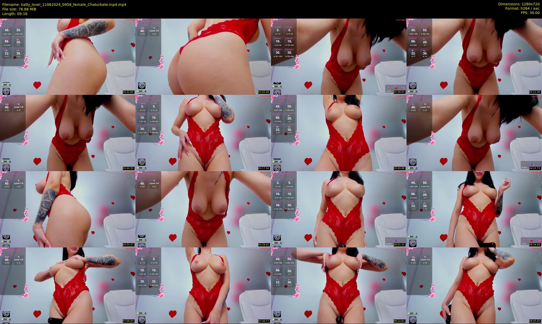 katty_lovel — 10 minute Chaturbate female cam show recording, 720p, Jun 11, 2024