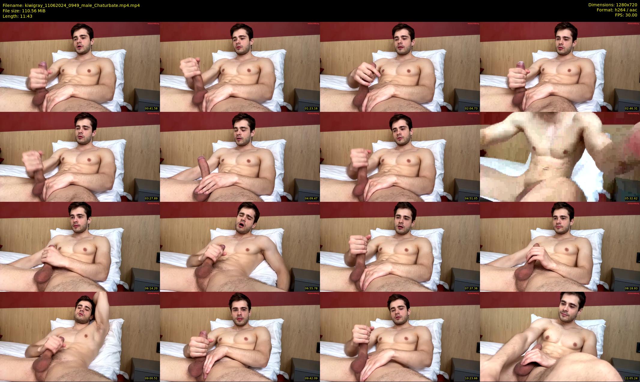 kiwigray — 12 minute Chaturbate male cam show recording, 720p, Jun 11, 2024