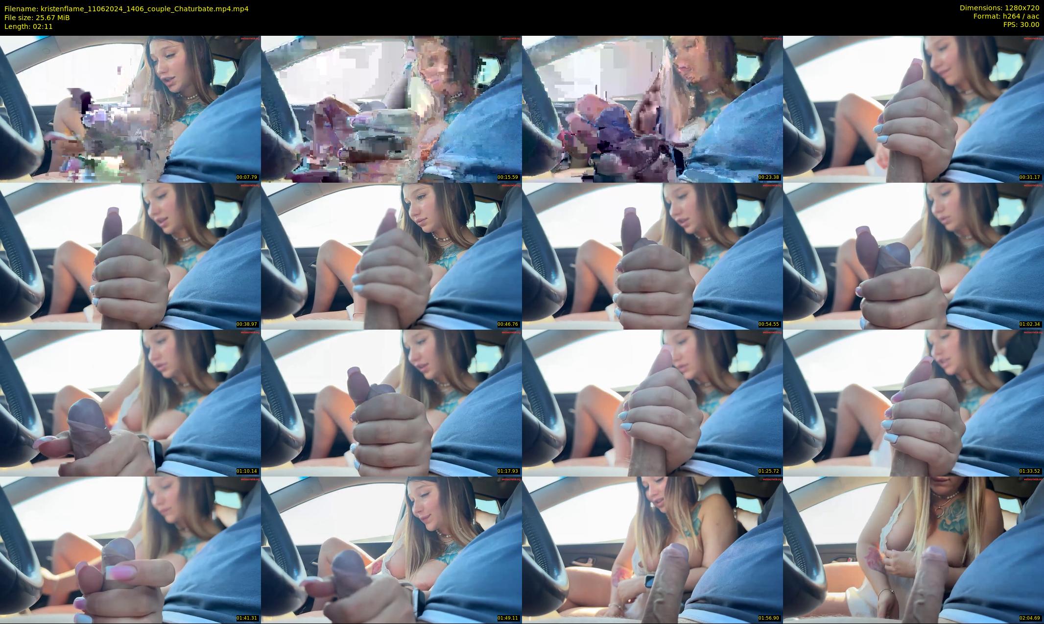 kristenflame — 3 minute Chaturbate couple cam show recording, 720p, Jun 11, 2024