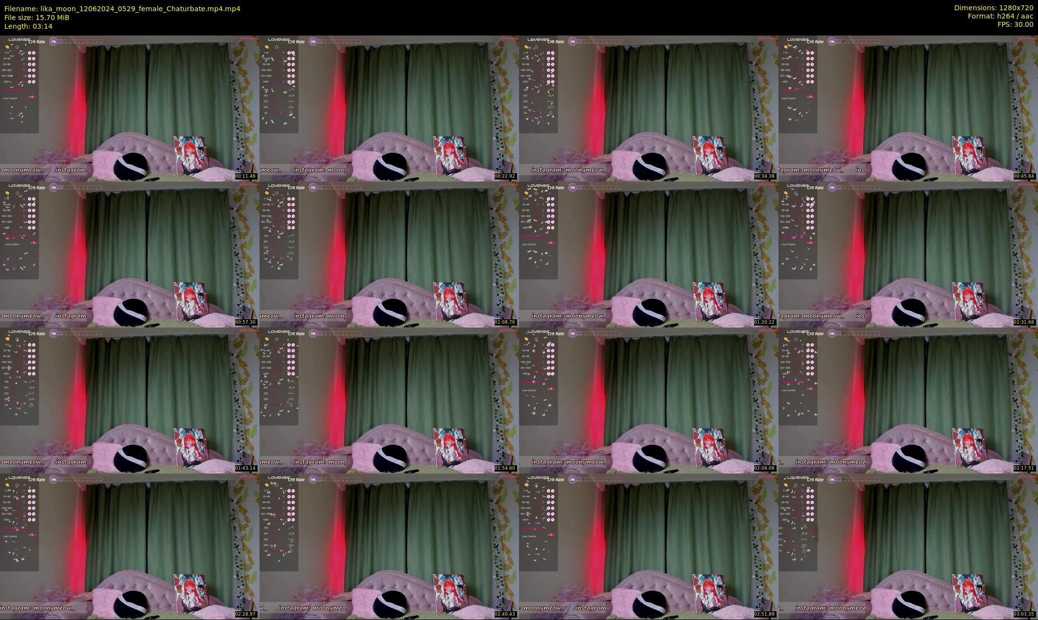 lika_moon — 4 minute Chaturbate female cam show recording, 720p, Jun 12, 2024