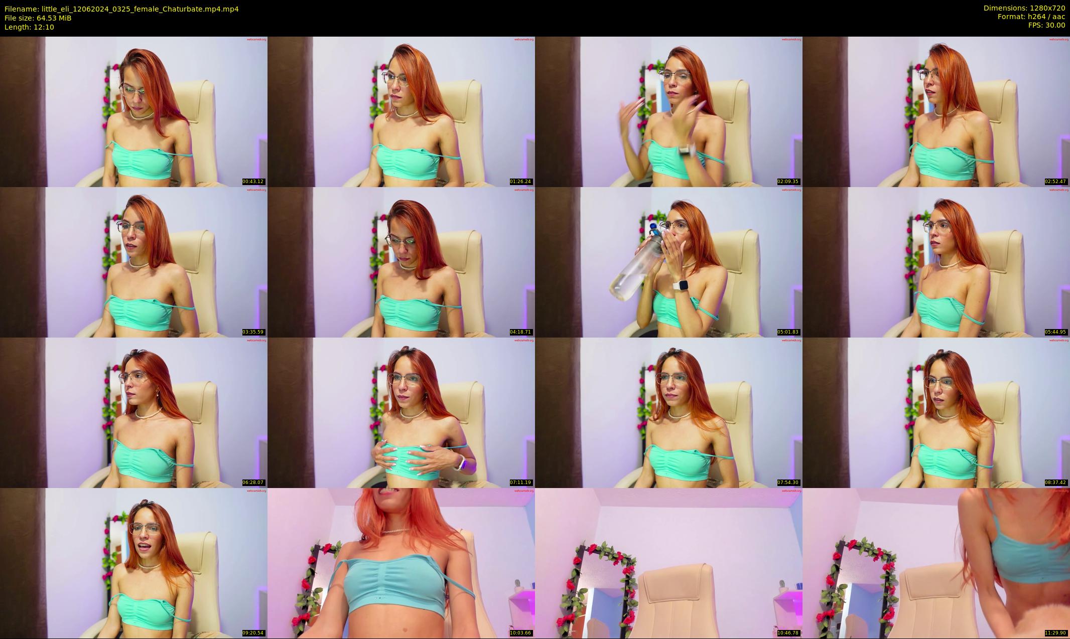 little_eli — 13 minute Chaturbate female cam show recording, 720p, Jun 12, 2024