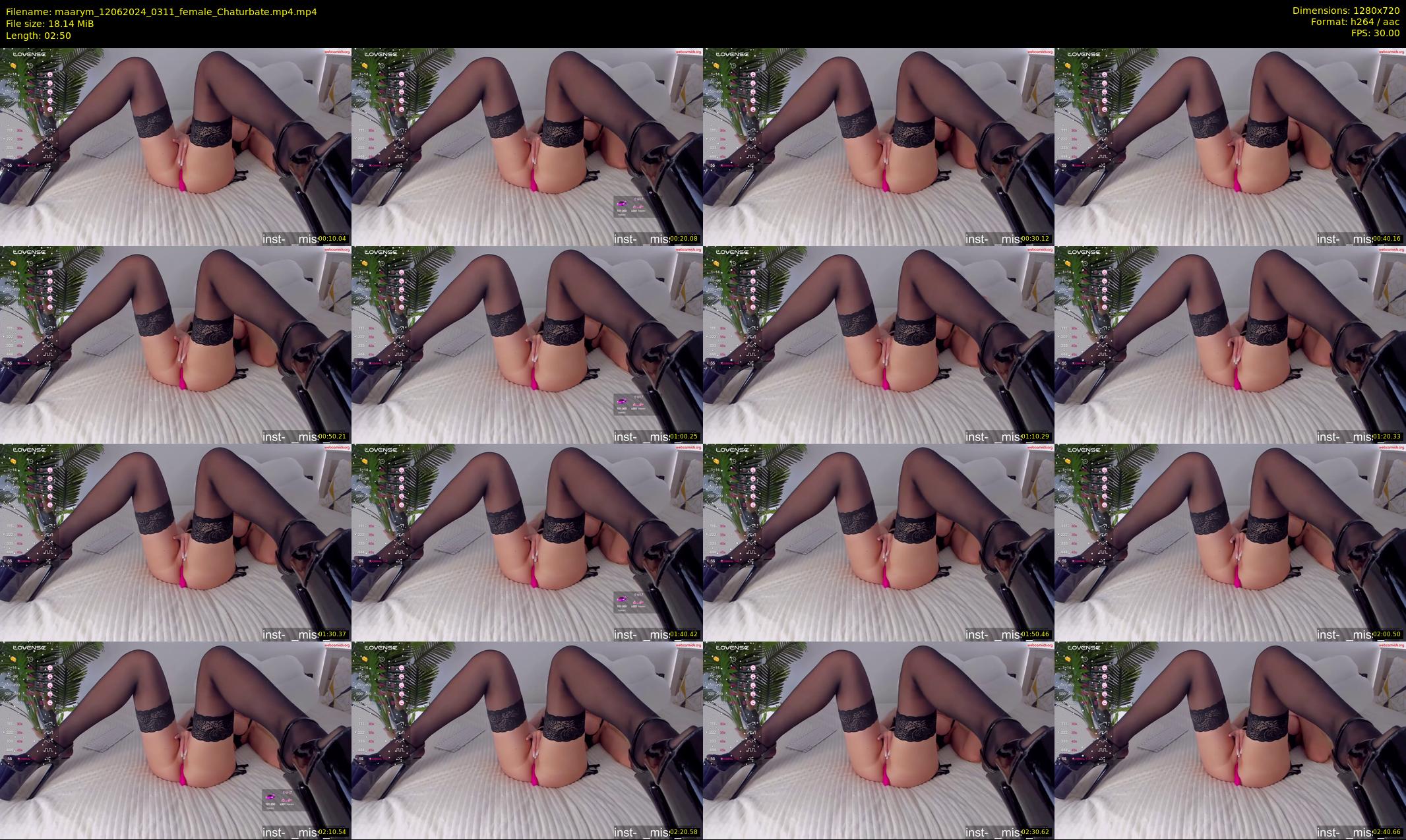 maarym — 3 minute Chaturbate couple cam show recording, 720p, Jun 12, 2024