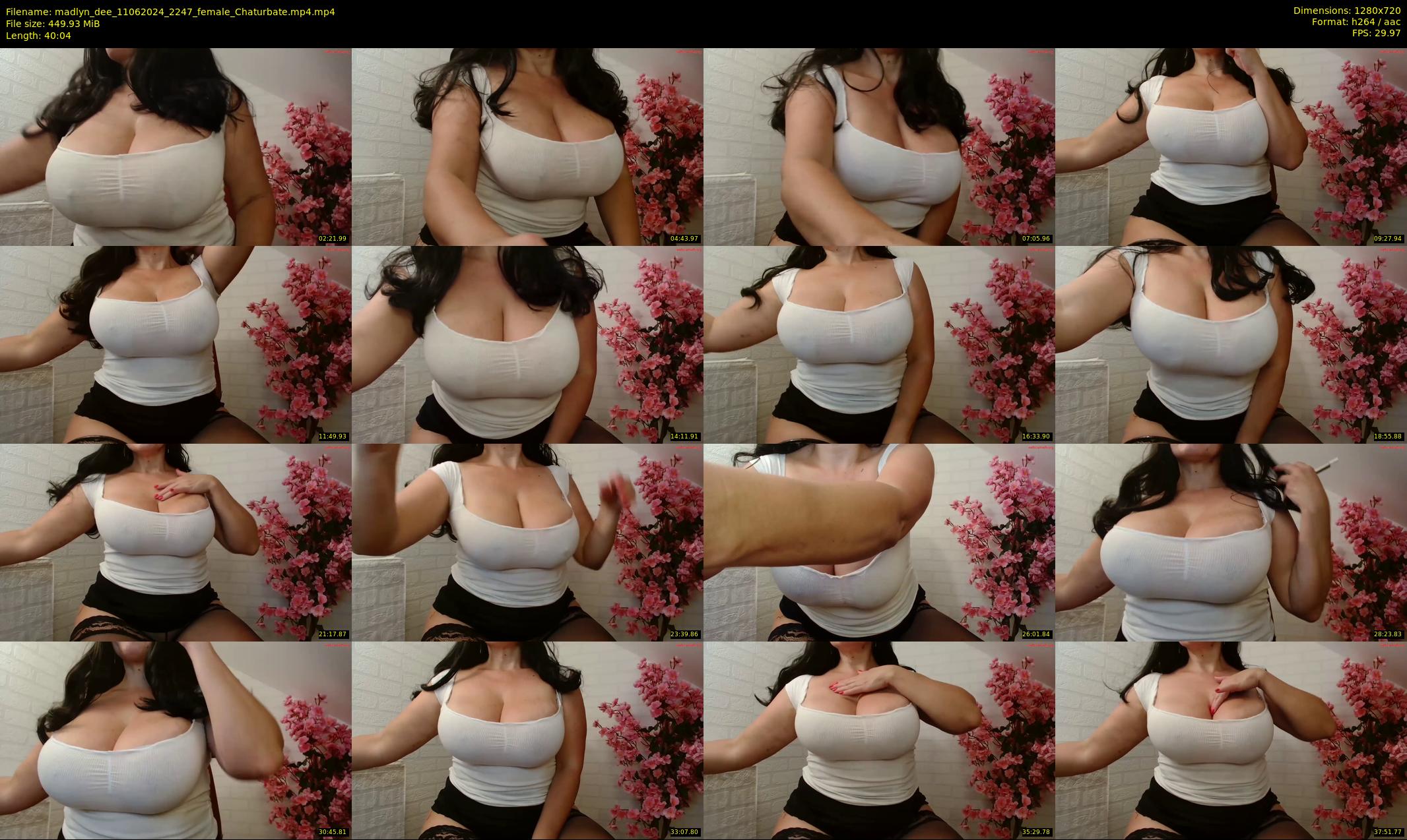 madlyn_dee — 41 minute Chaturbate female cam show recording, 720p, Jun 11, 2024