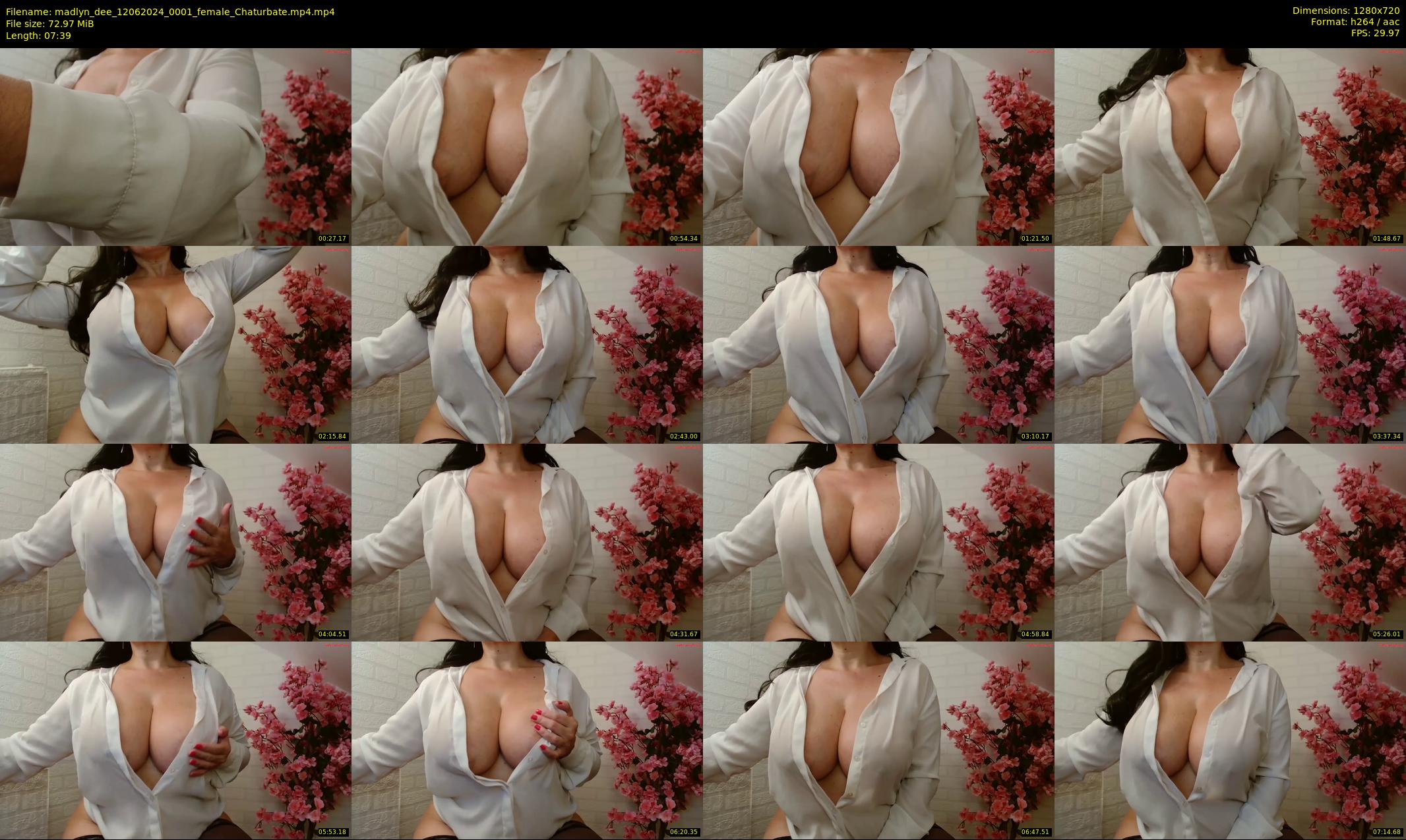 madlyn_dee — 8 minute Chaturbate female cam show recording, 720p, Jun 12, 2024