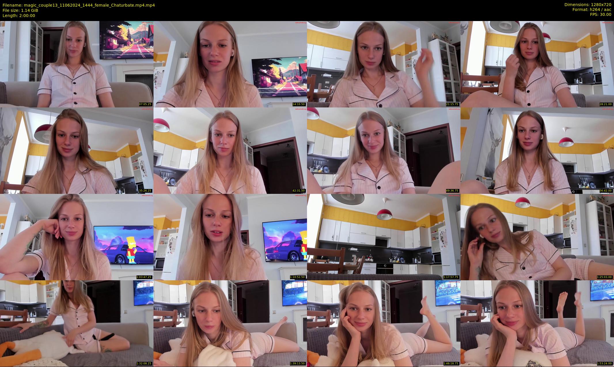 magic_couple13 — 120 minute Chaturbate couple cam show recording, 720p, Jun 11, 2024