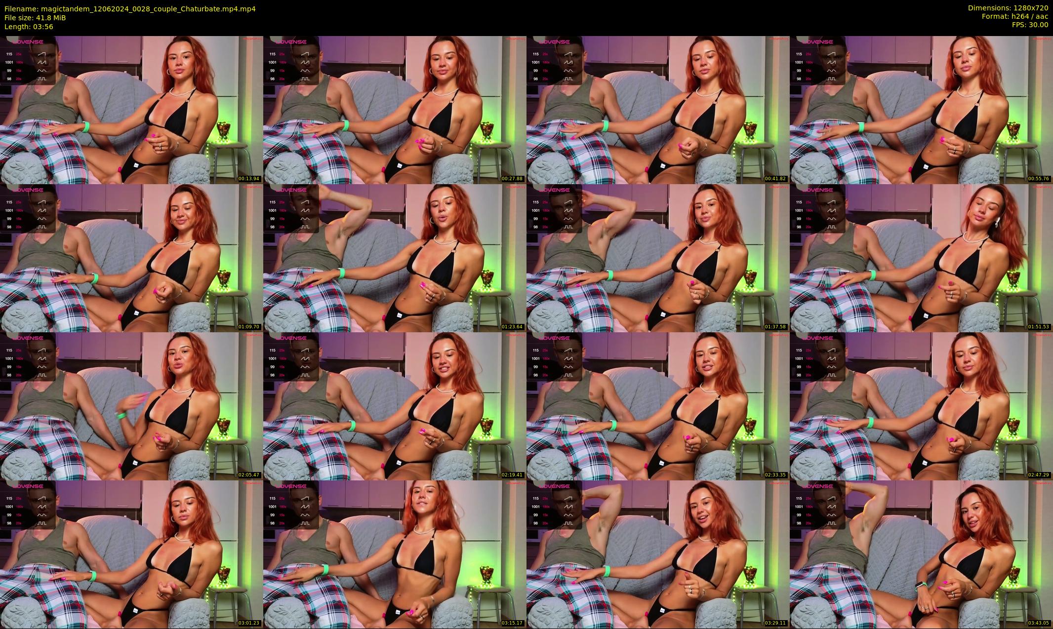 magictandem — 4 minute Chaturbate couple cam show recording, 720p, Jun 12, 2024