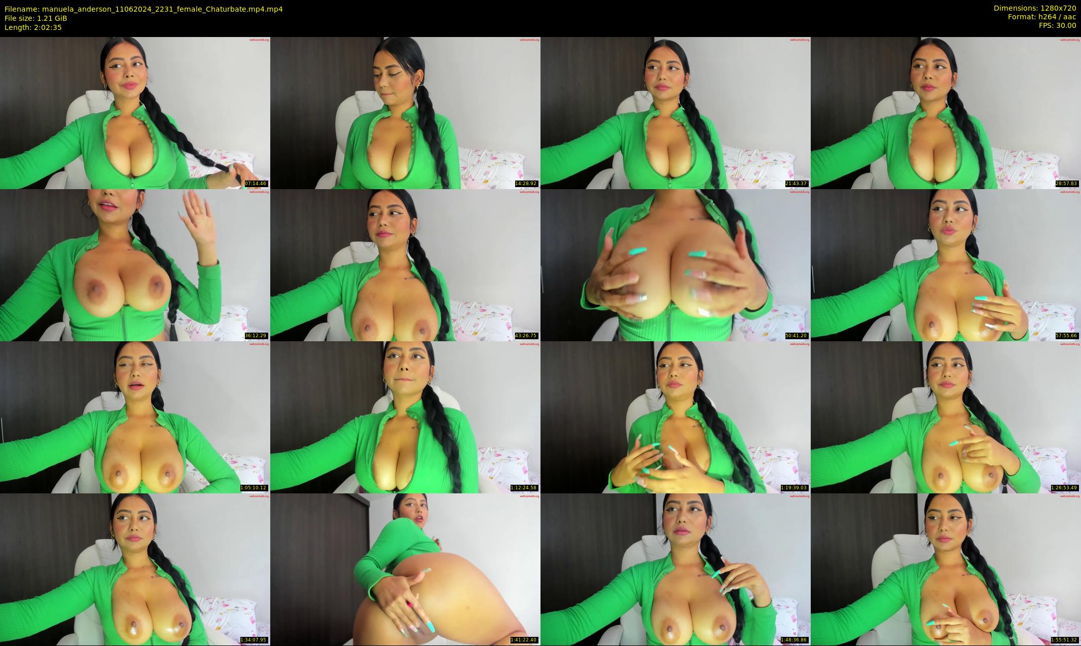 manuela_anderson — 123 minute Chaturbate female cam show recording, 720p, Jun 11, 2024
