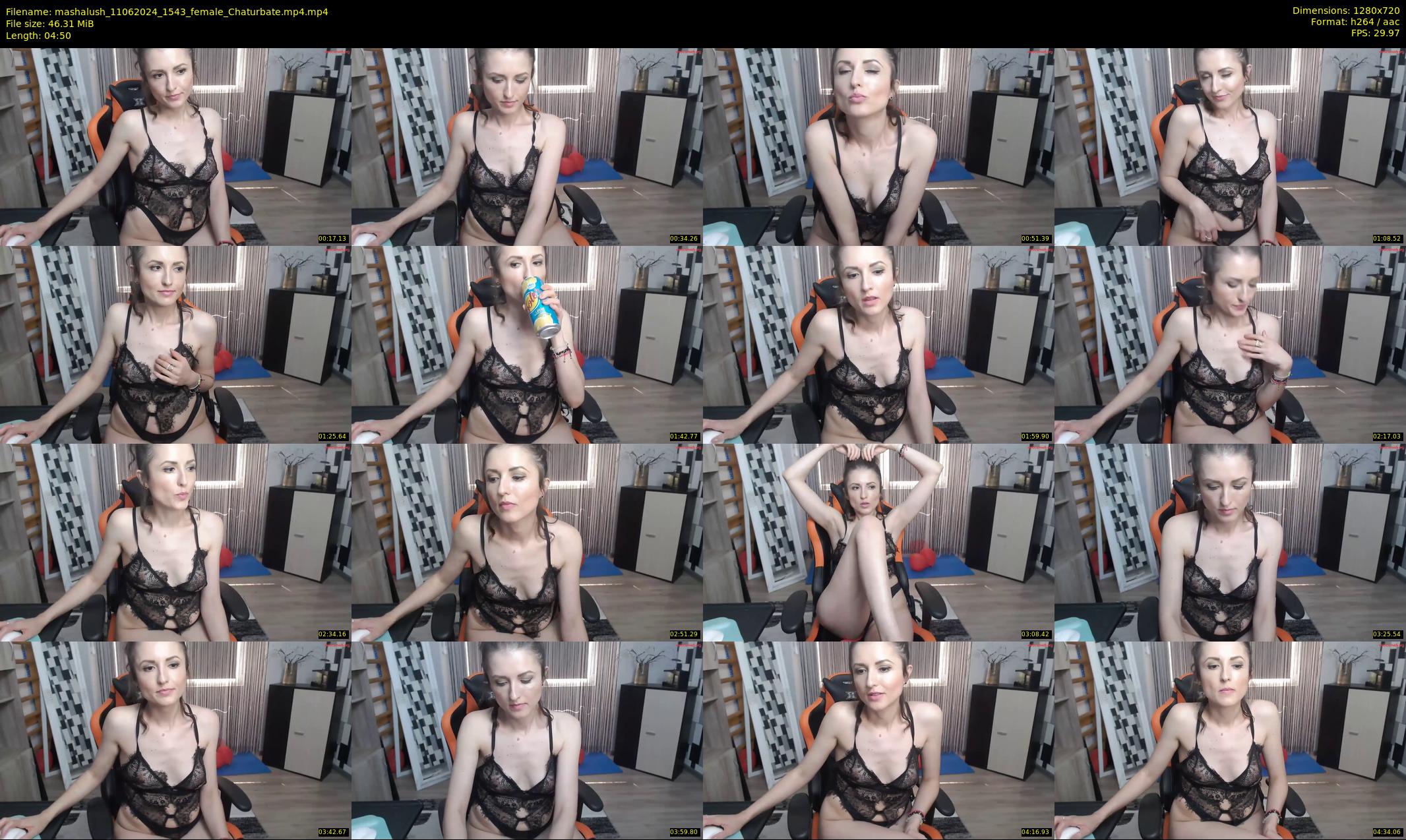 mashalush — 5 minute Chaturbate female cam show recording, 720p, Jun 11, 2024